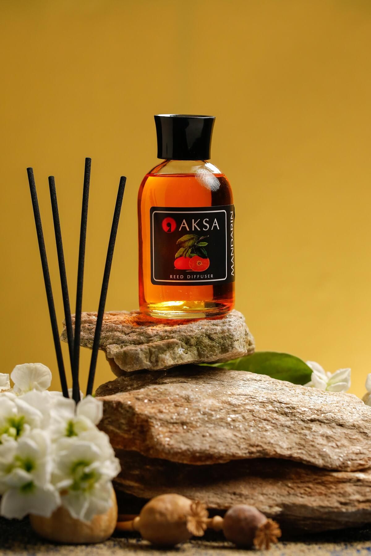 AKSA ESANS Bambu"Mandalina"Çubuklu Oda Kokusu 100 ml