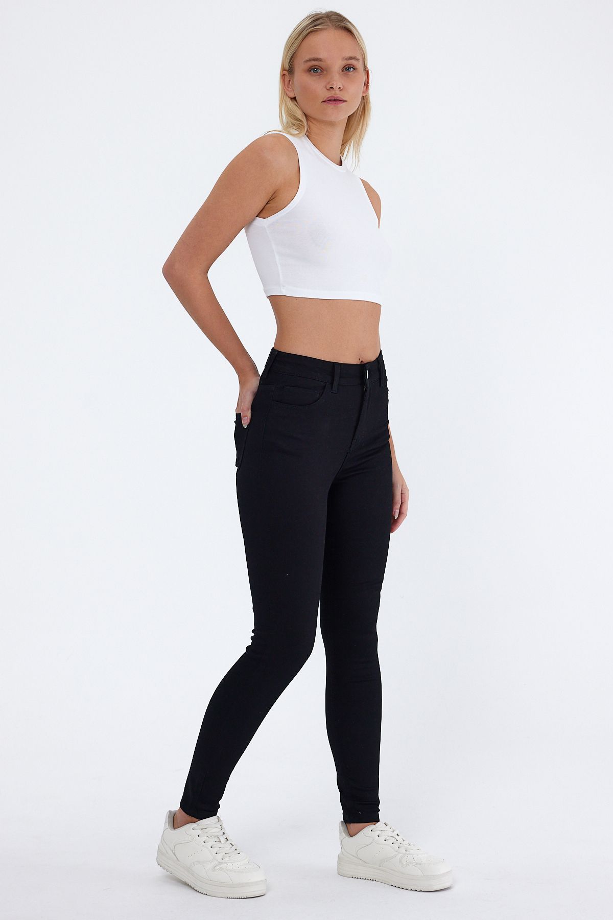 VENA Holly Powerstretch Skinny Pantolon - SİYAH