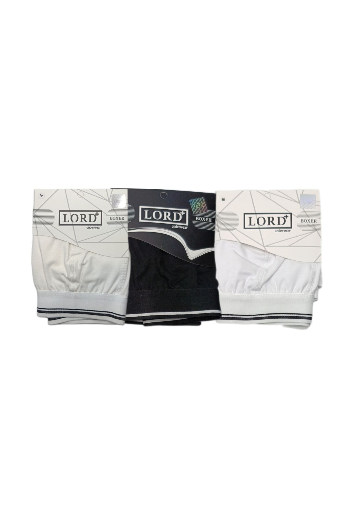 lordplus 3'LÜ ERKEK BOXER KARIŞIK
