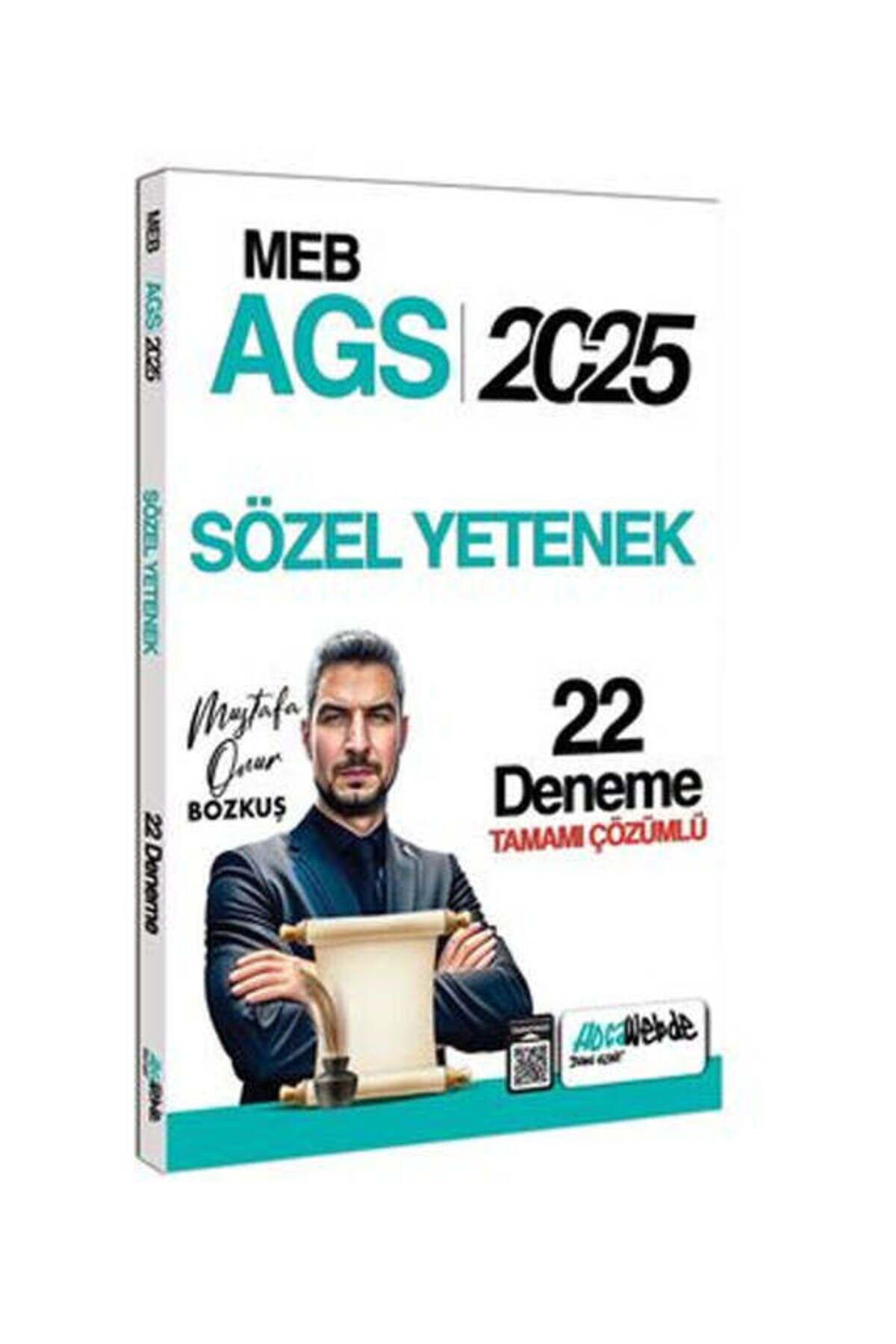 Hocawebde Yayınları 2025 - 2026 MEB-AGS Sözel Yetenek Tamamı Çözümlü 22 Deneme Sınavı