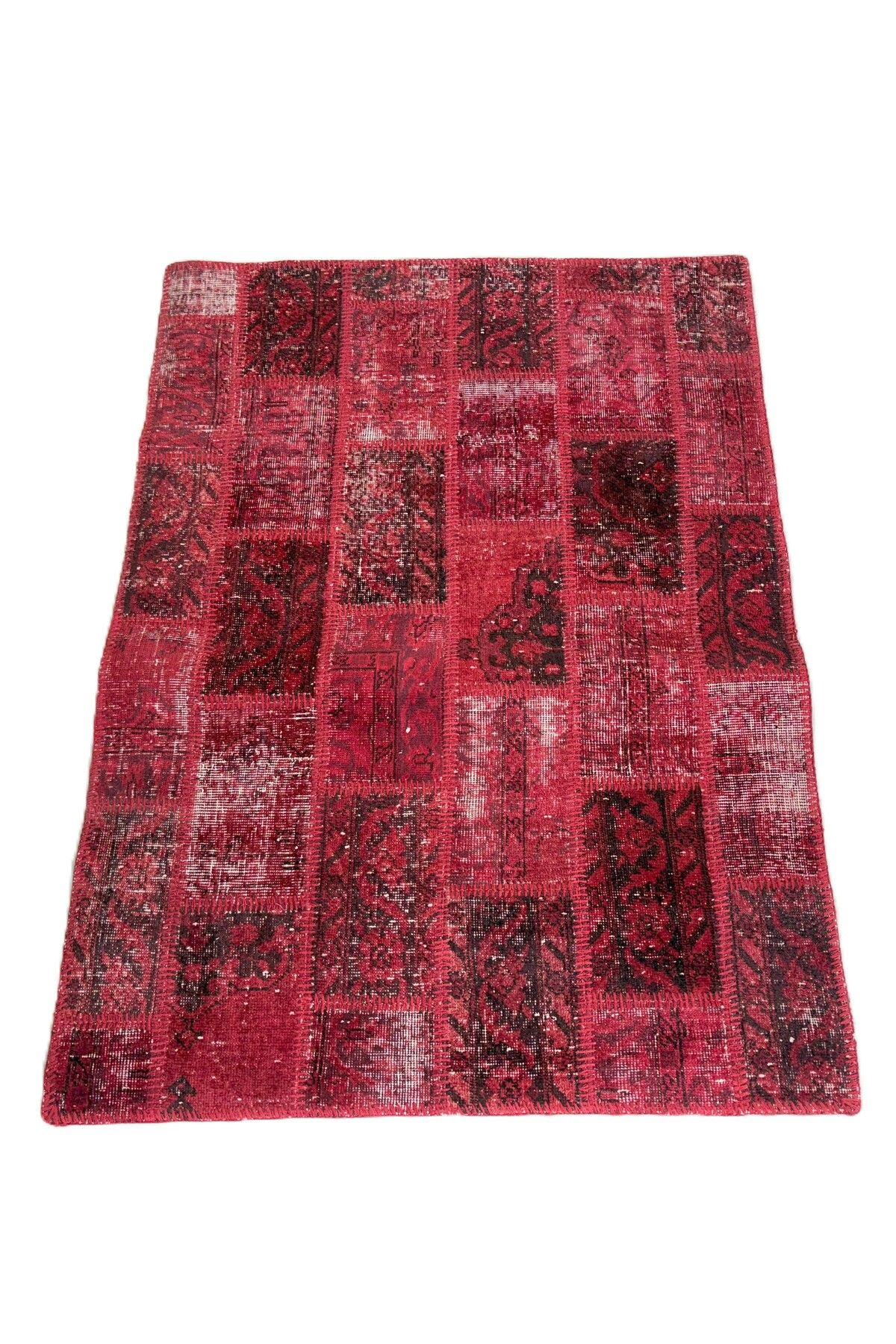 1001Rugs Patchwork El Halı 110 x 150