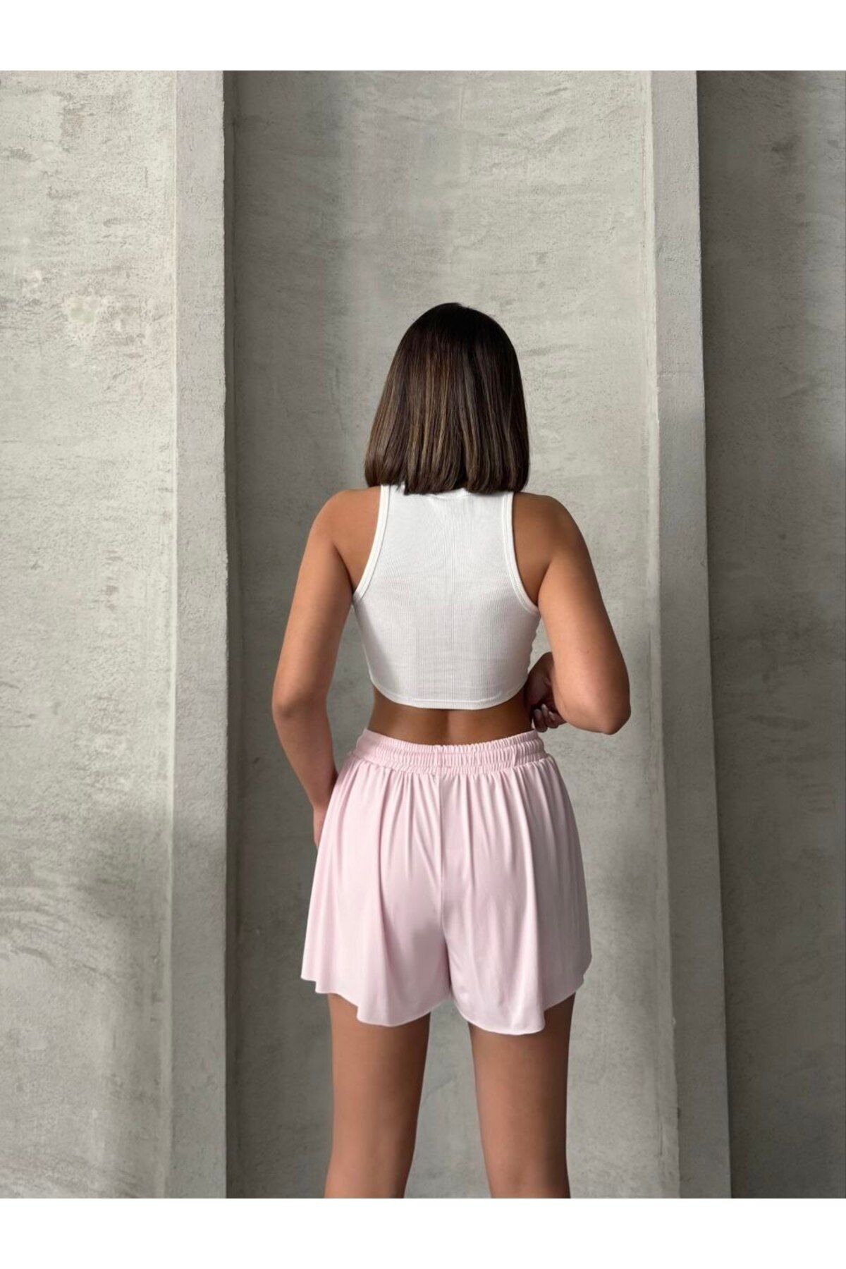 Pelit Moda Sandy Kumaş Şort