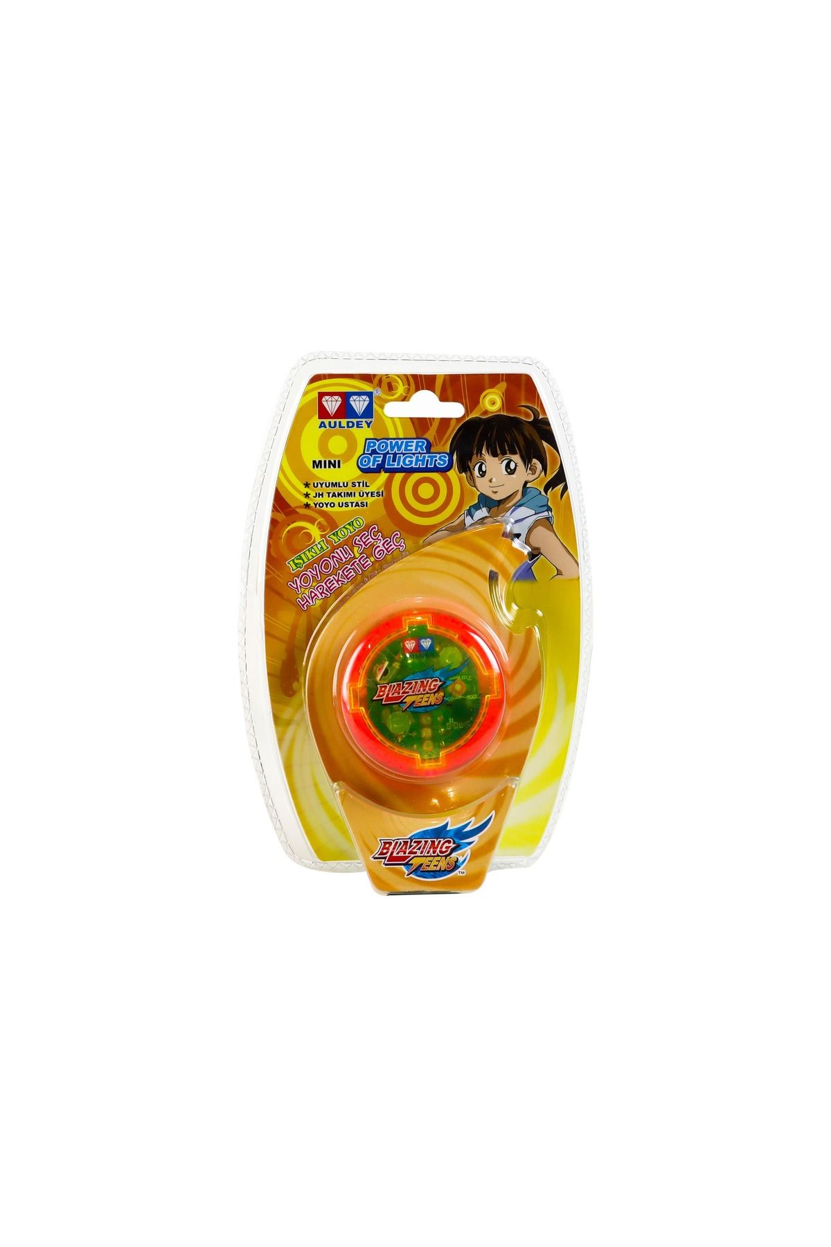 OYUNCAK STORE Kaliteli ışıklı Yoyo Power of Lights Yoyo Kırmızı