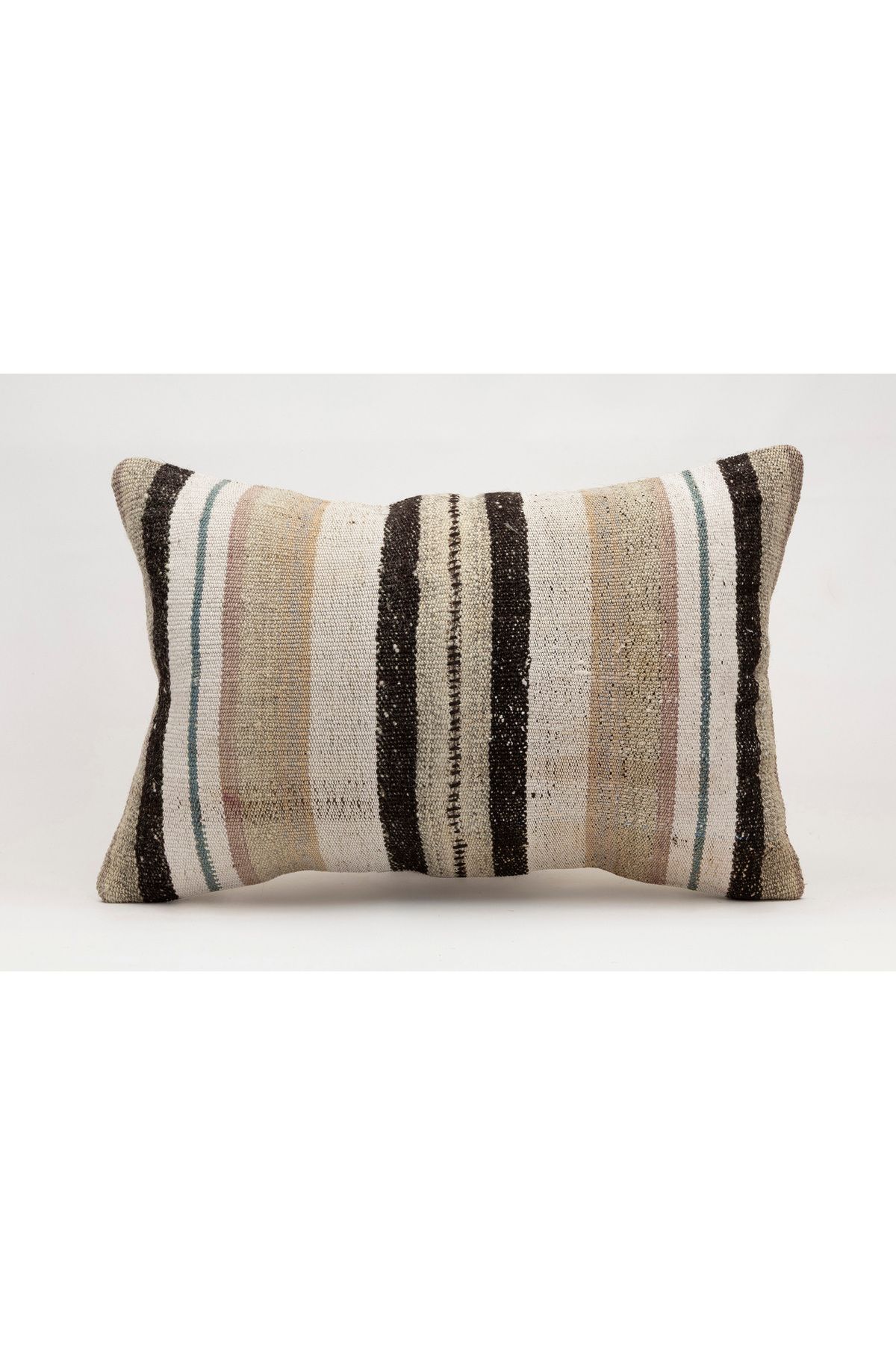 Kilim Whole Sale El Yapımı Kilim'den Yapılmış Vintage Yastık Kırlent Kılıfı, 40x60 cm