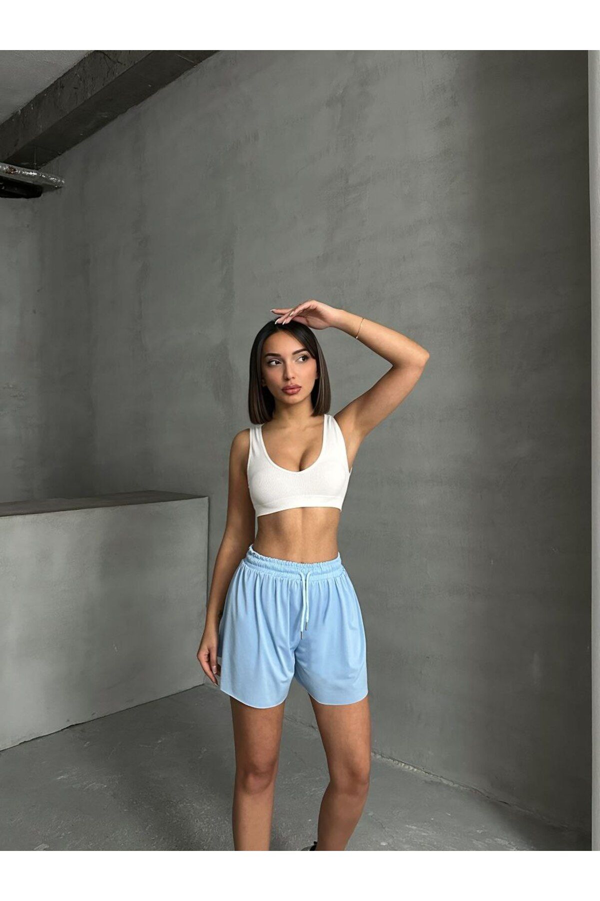 Pelit Moda Sandy Kumaş Şort