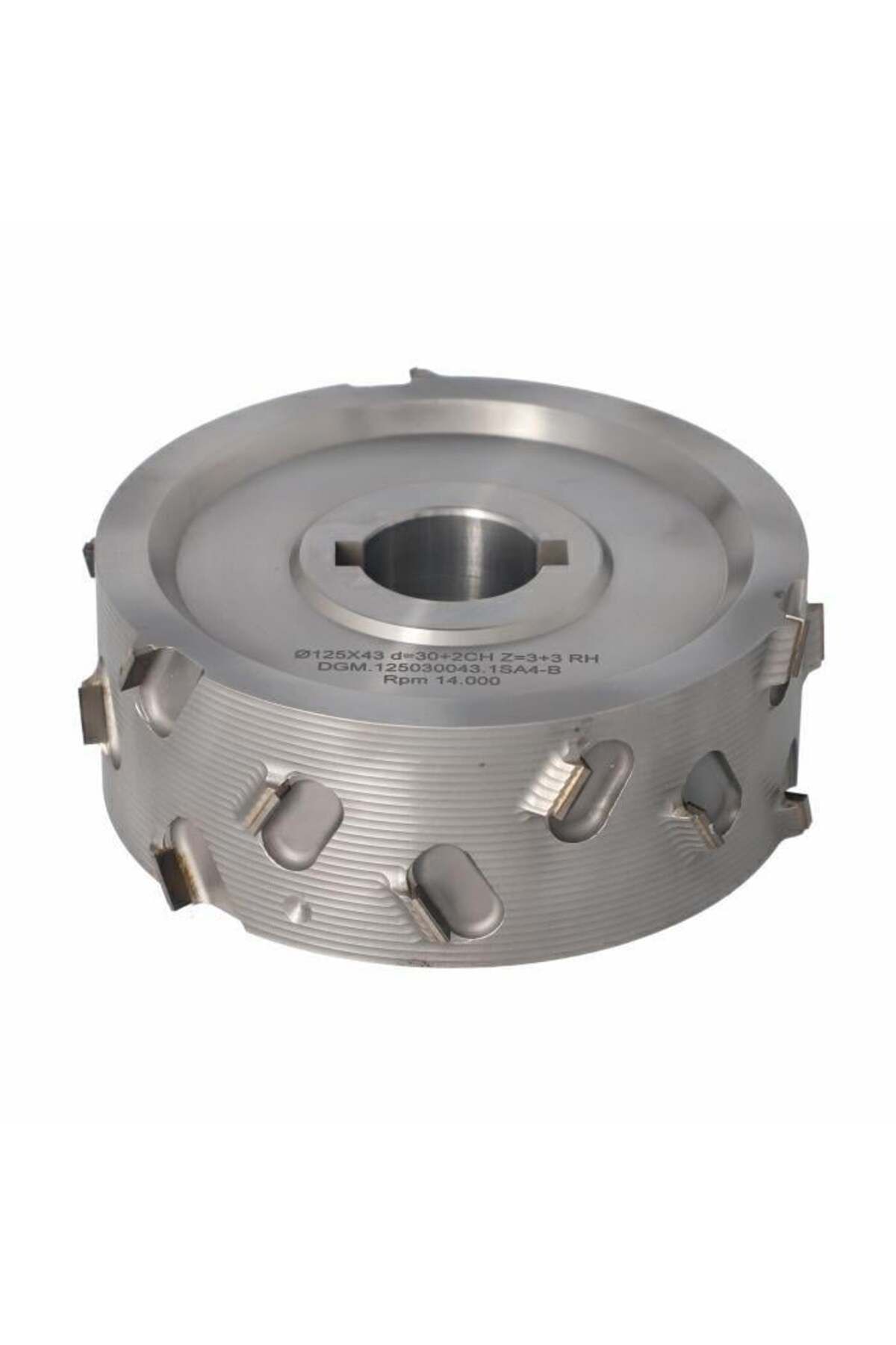 ITA TOOLS 125X43X30 Z=3+3 SİMETRİK ( R-L ) DİA ÖN FREZE TOPU 30°