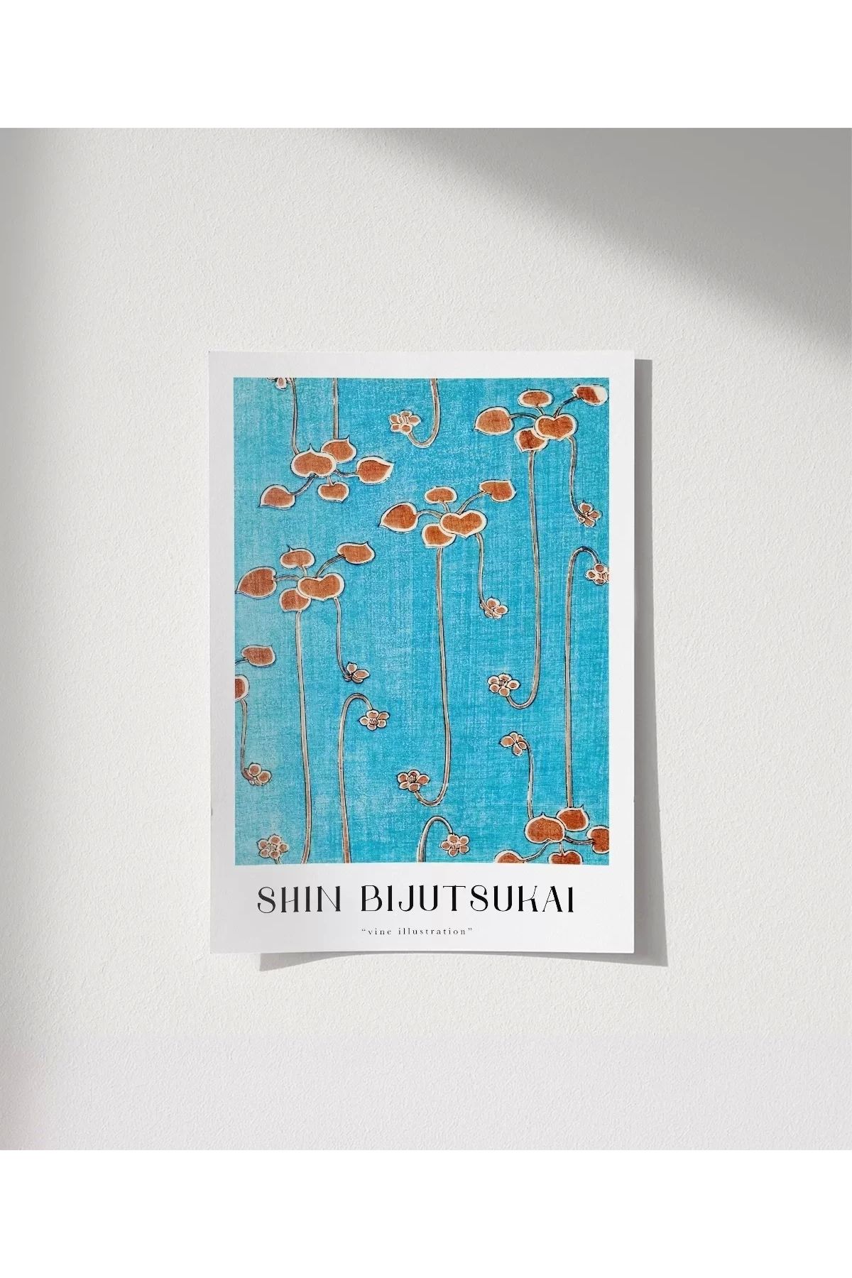VOGLOO Çerçevesiz Poster Shin Bijutsukai Asma İllüstrasyonu