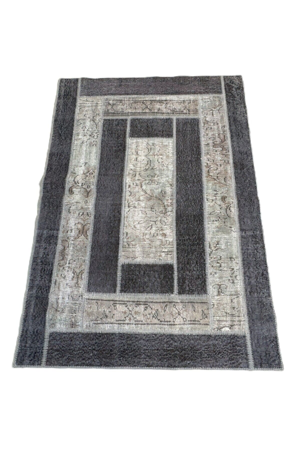 1001Rugs Patchwork El Halı 140 x 200