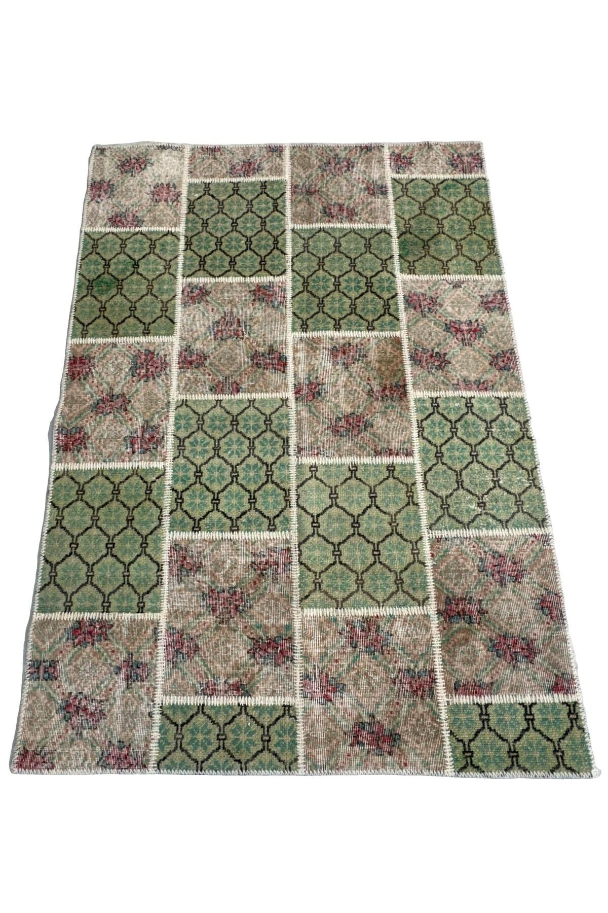 1001Rugs Patchwork El Halı 150 x 200