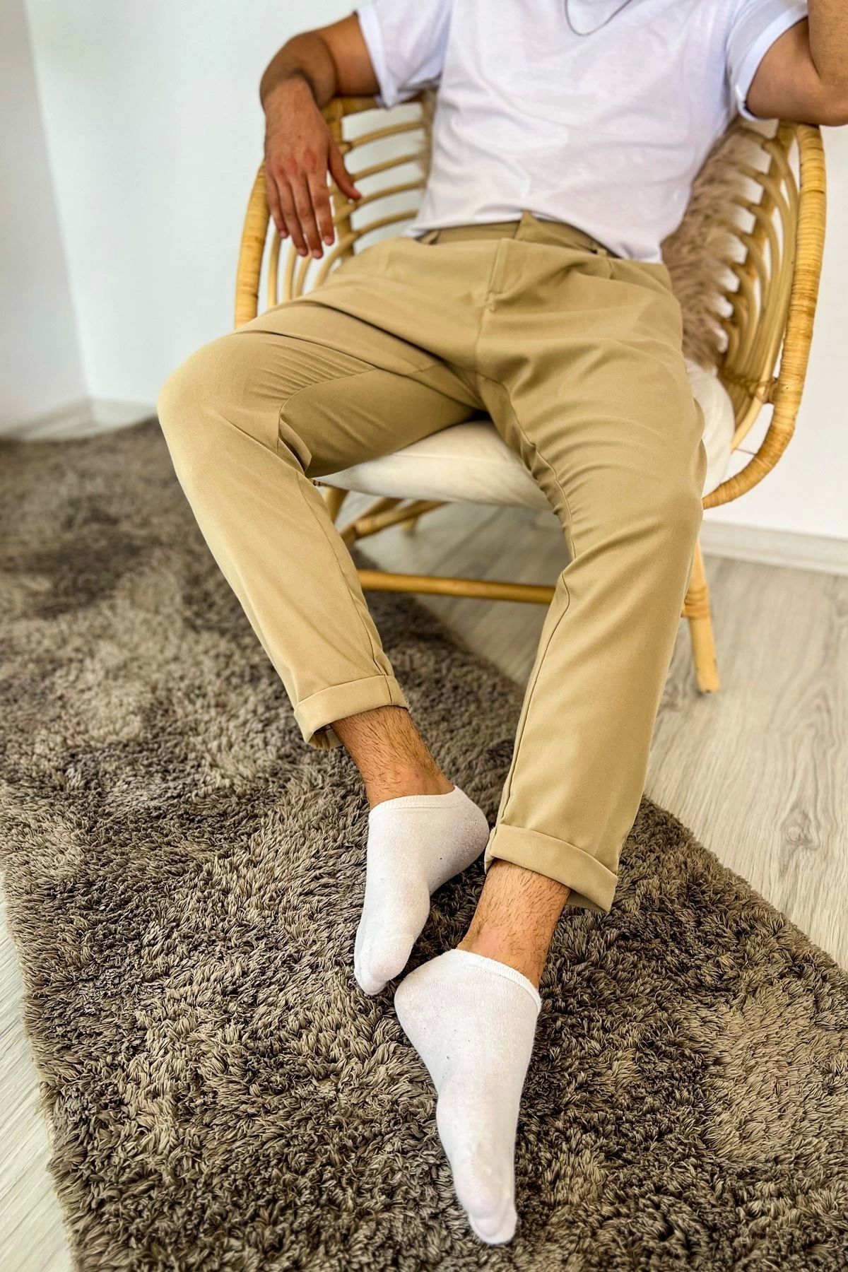 luz&pos Chekcich Jogger Pantolon BEJ