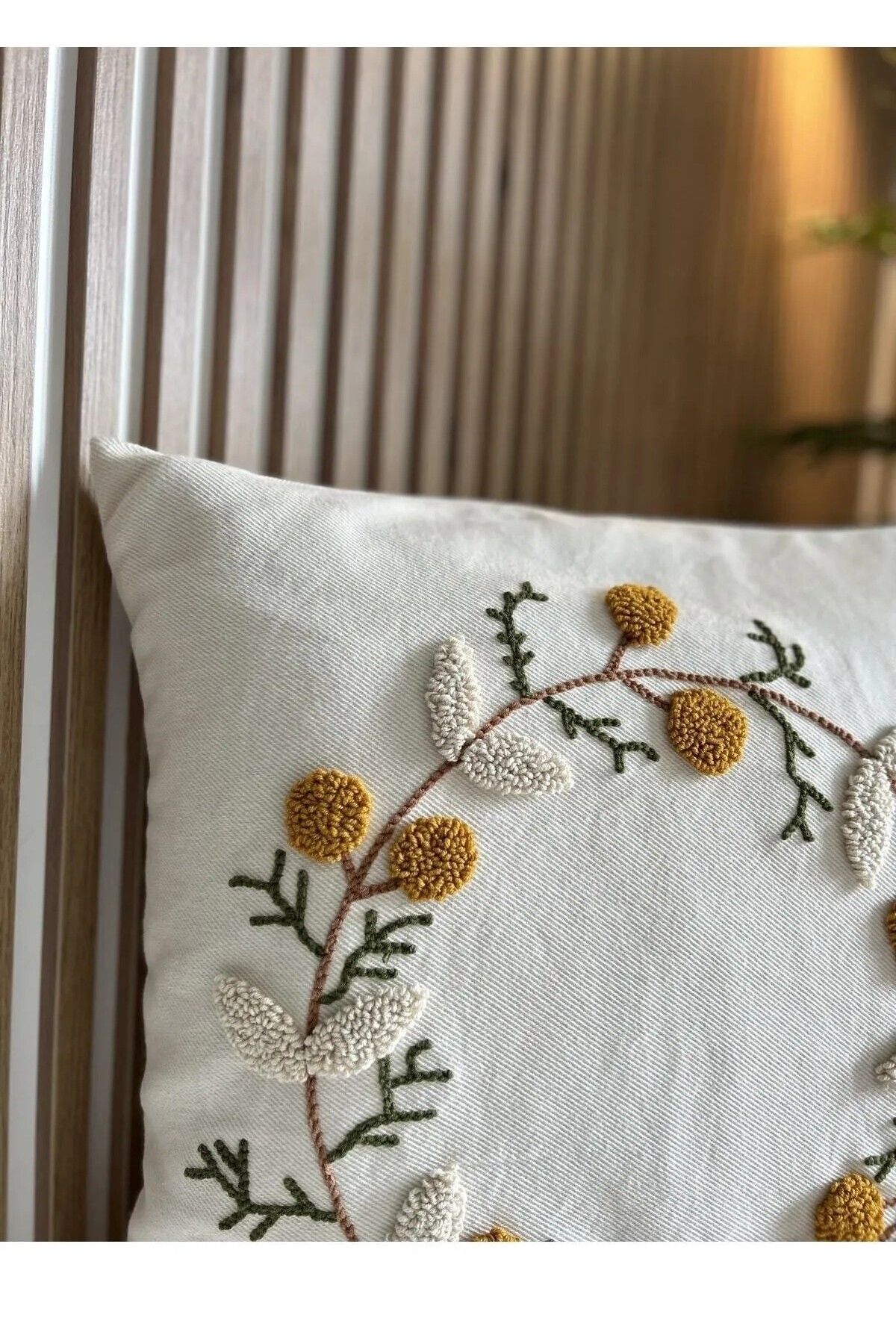 Buse çınar home design Garden Seri Tasarım Punch Kırlent