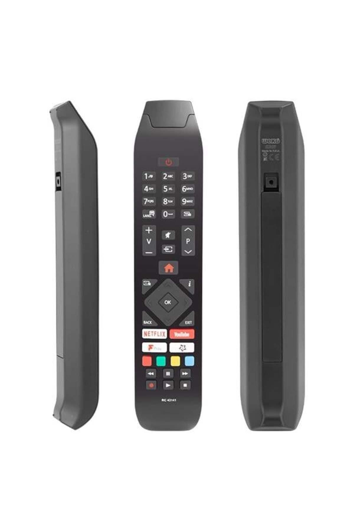 feifei Vestel H0297C Netflix - Youtube Tuşlu Tv Kumandası