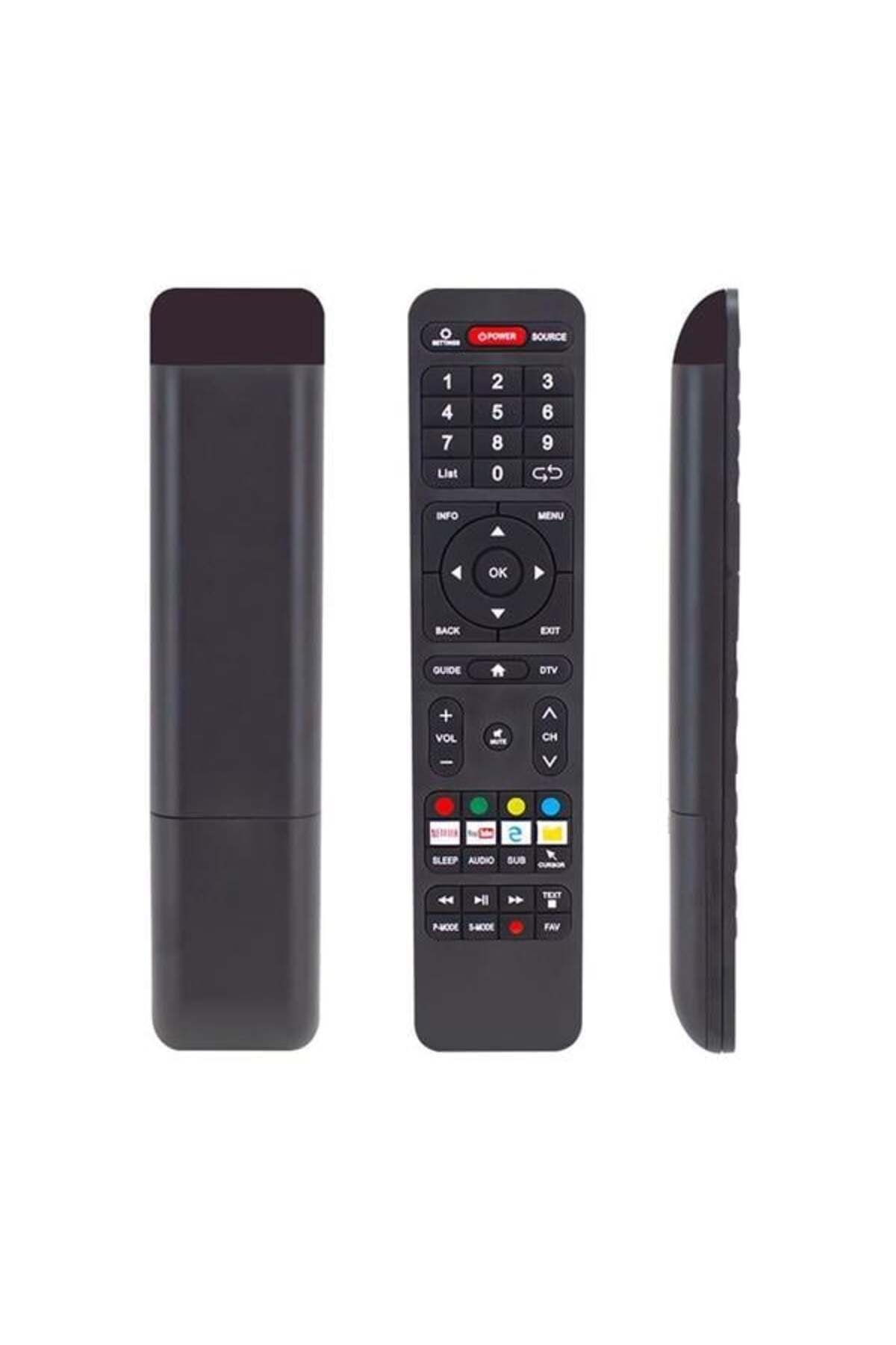DENİZBİLİŞİM Strong - Hello Hl-3201 Android Smart Tv Universal Kumanda - Netflix Ve Cursor Tuşlu