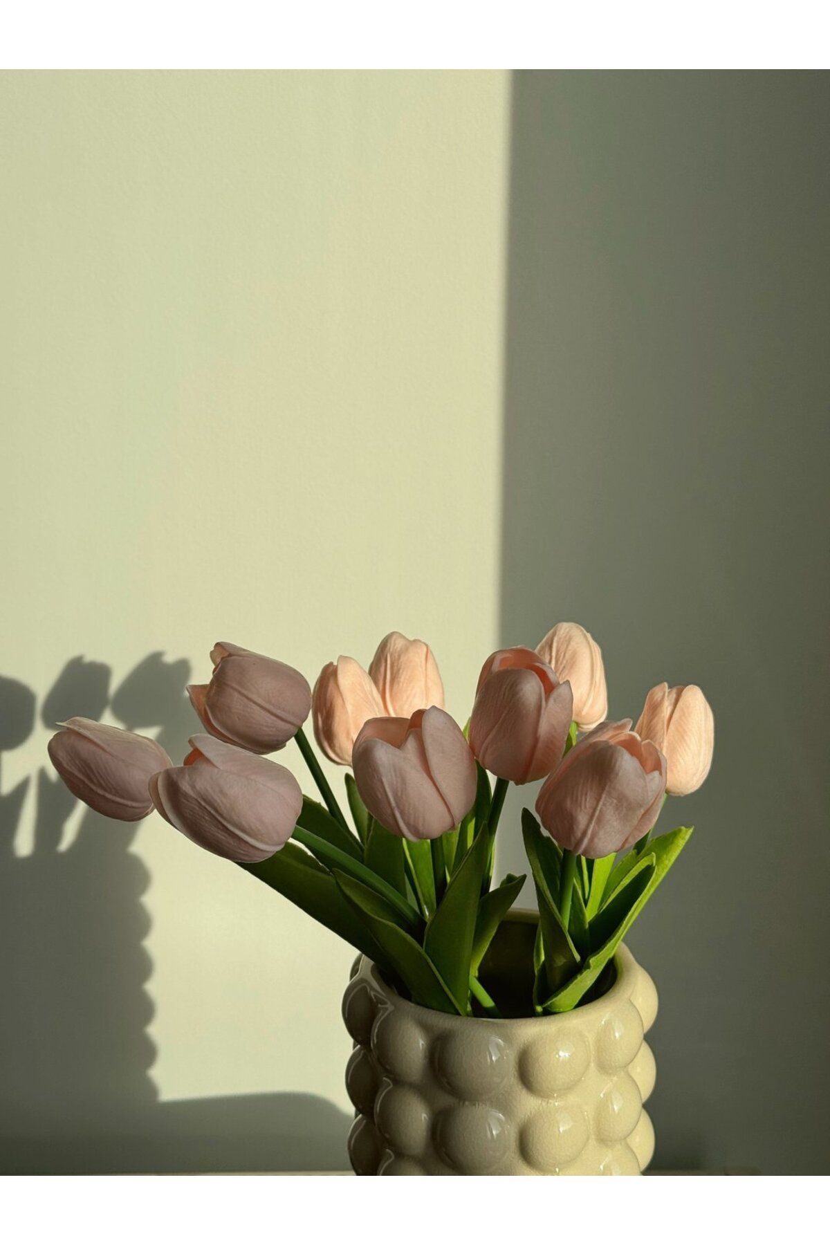 BUCOLIC Dekoratif Islak Lale Buketi Pembe