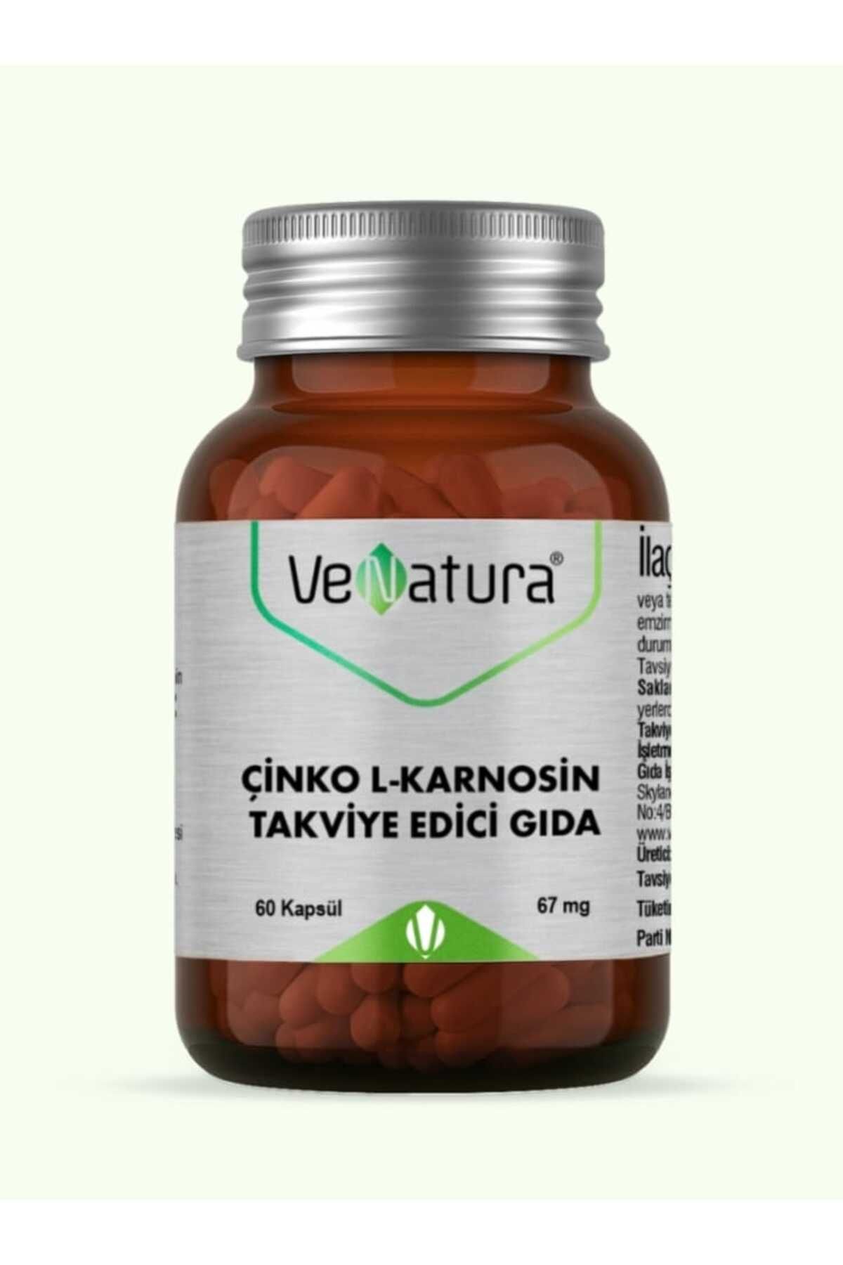 VeNatura Çinko L- Karnosin 60 Kapsül