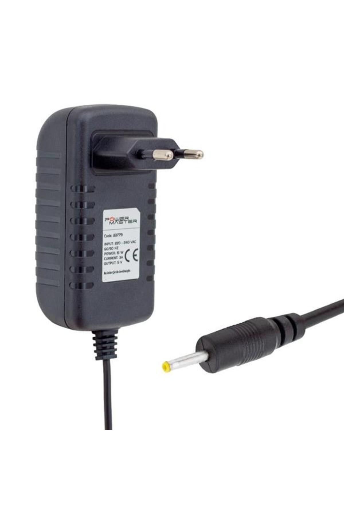 robotrend Pm-33779 5 Volt - 3 Amper 2.5*0.7 Mm Uçlu Plastik Kasa Priz Tipi Adaptör