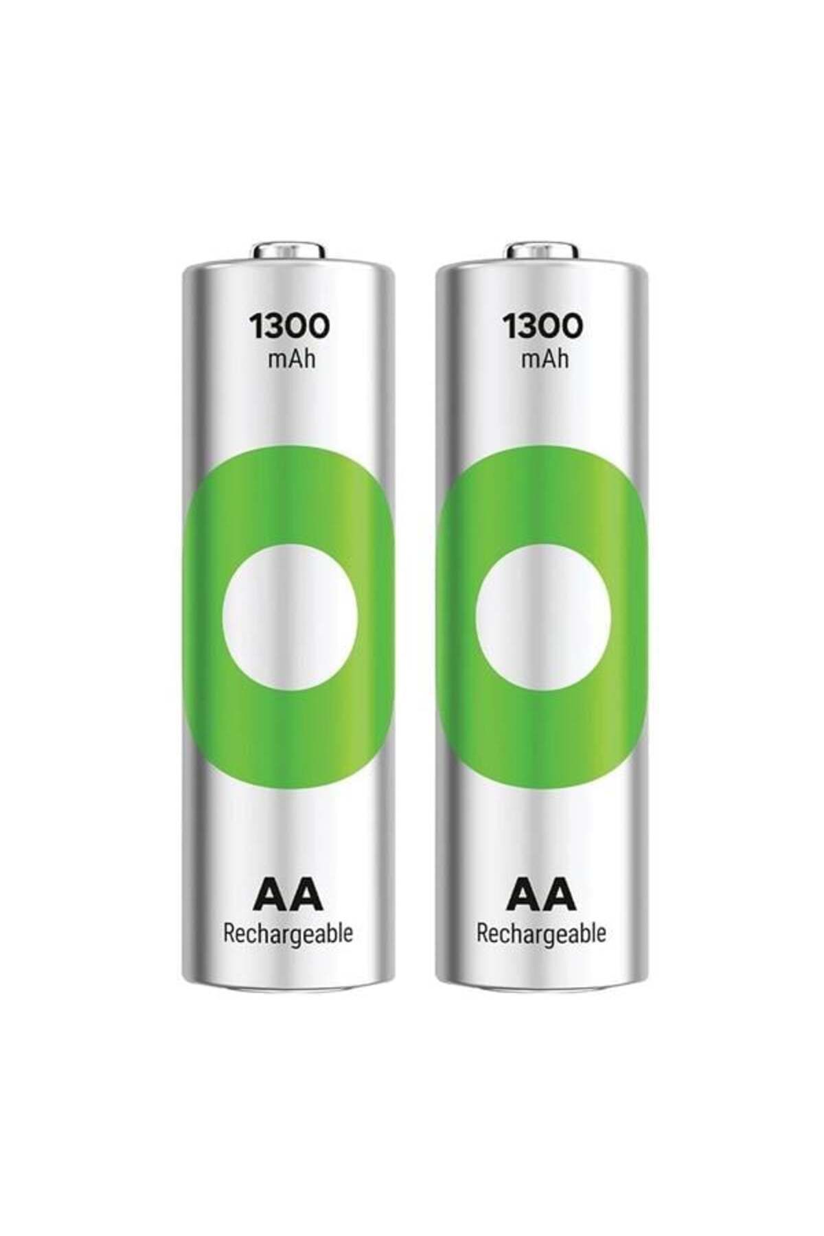 robotrend Gp Recyko 1300 Mah Ni-Mh 1.2 Volt Aa Kalem Şarjlı Pil 2Li Paket