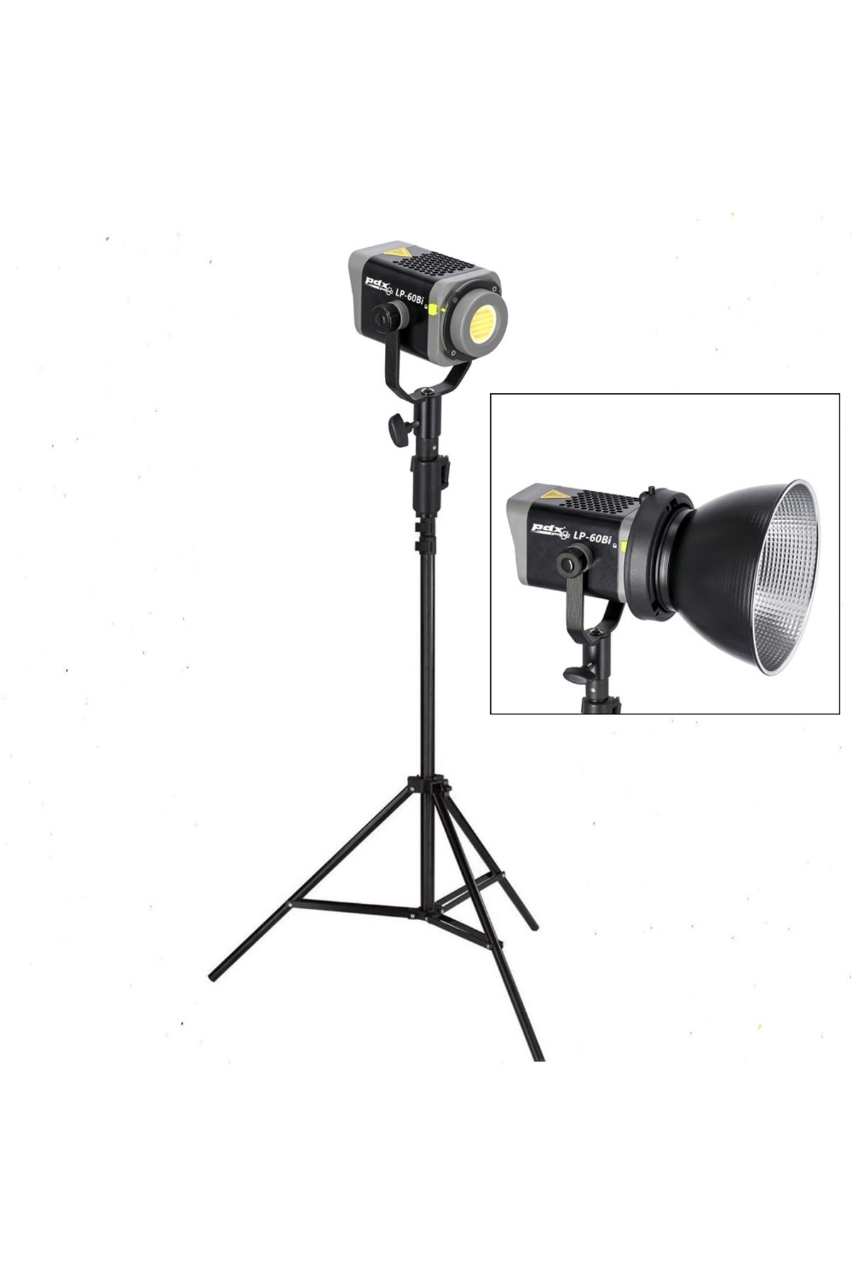 pdx plus ,LP60 Bİ Color 60W PRO LED Işık ( 2 Metre Döküm ayaklı )