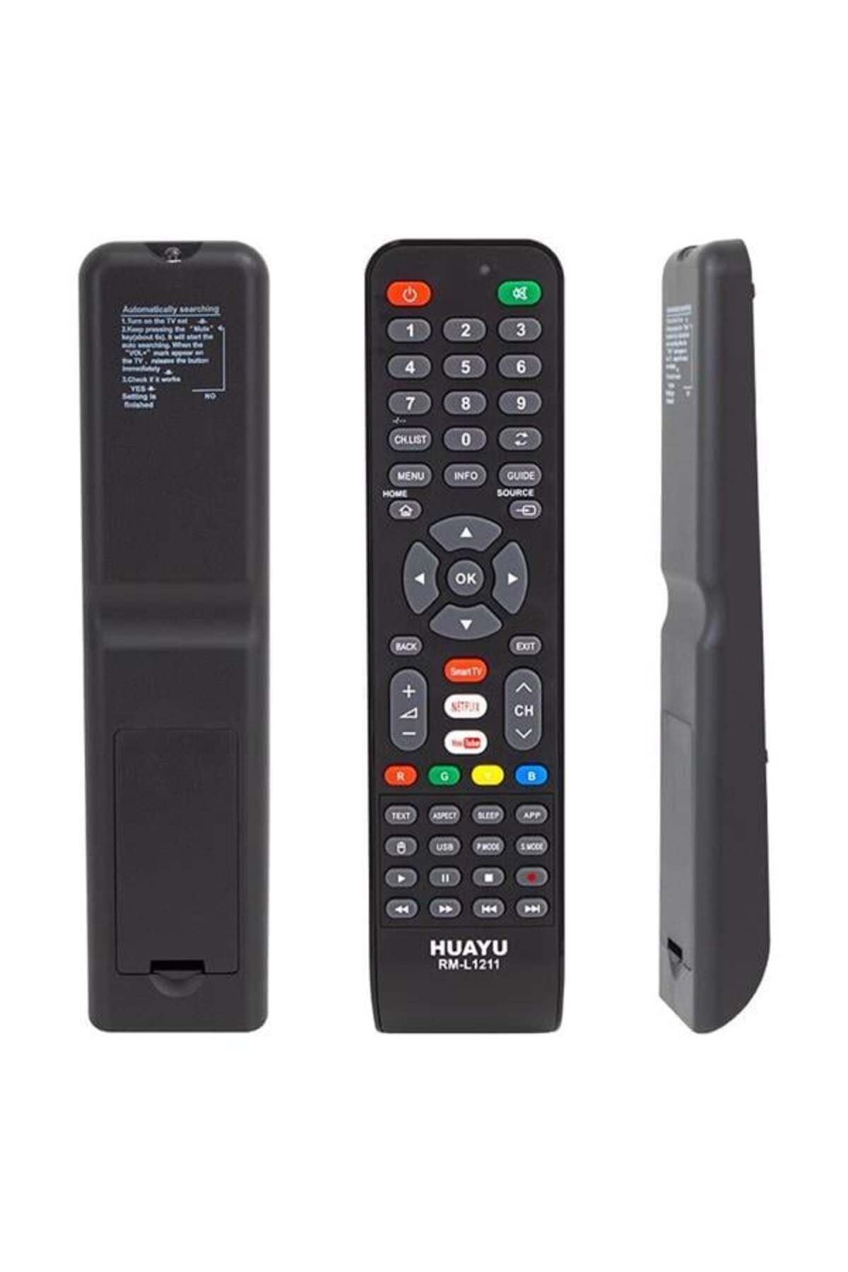 feifei Huayu Rm-L1211 Netflix-Youtube-Smart Tuşlu Universal Lcd-Led Tv Kumanda