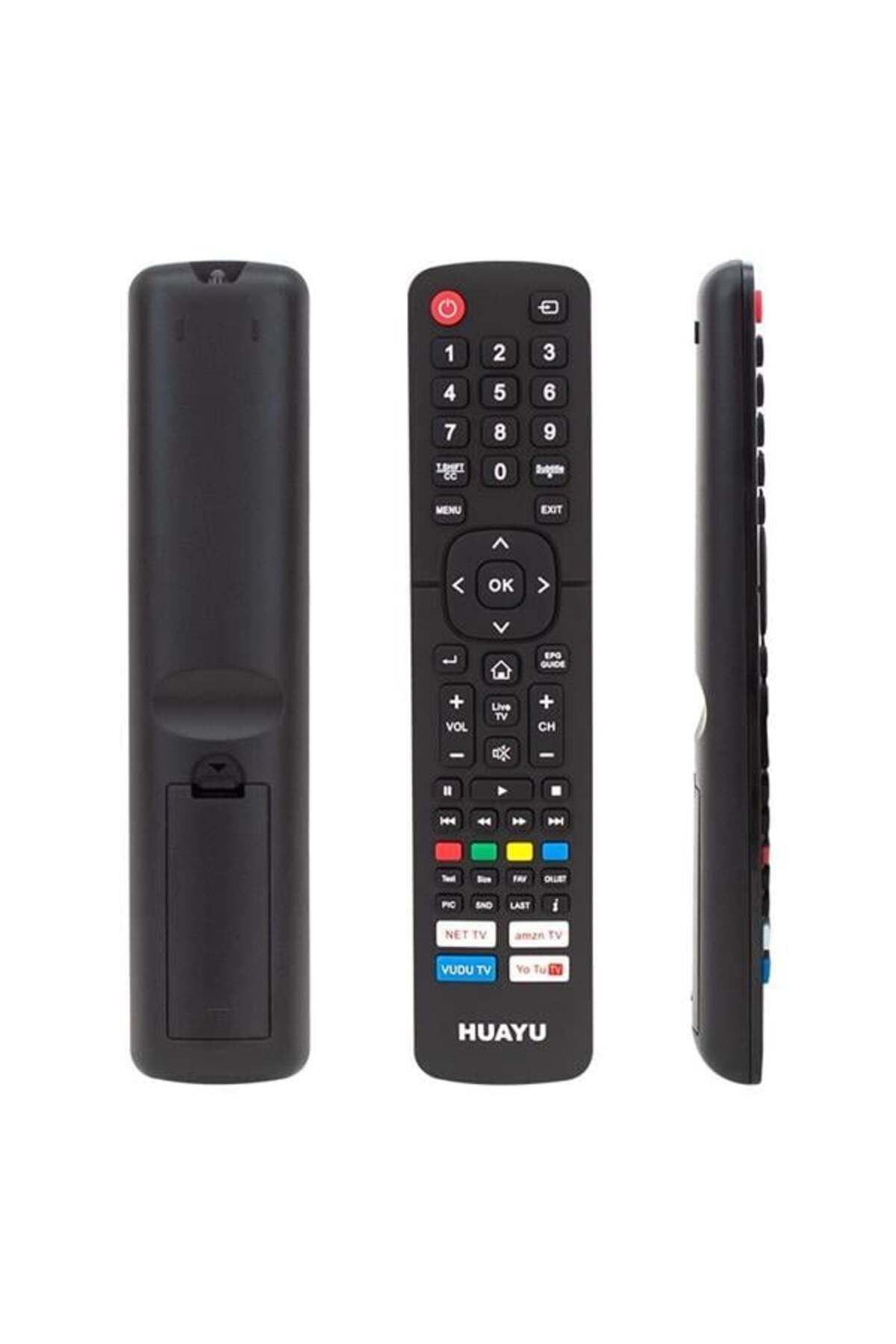 feifei Huayu Urc1530 Hisense Netflix-Youtube-Amazon Tuşlu Universal Lcd-Led Tv Kumandası