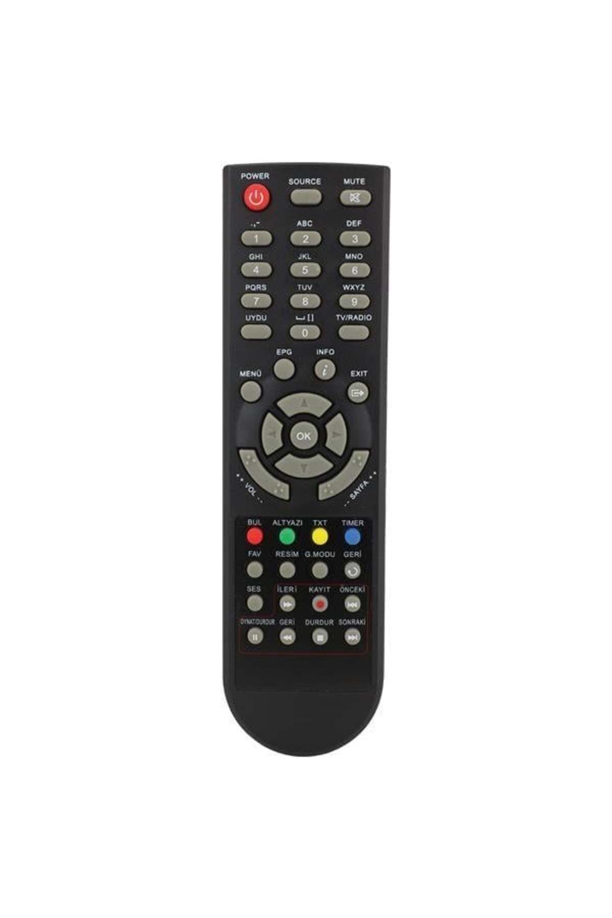Pİ GLOBAL Hiremco Zapper Hd Mini Hd Uydu Alıcı Kumandası 33851