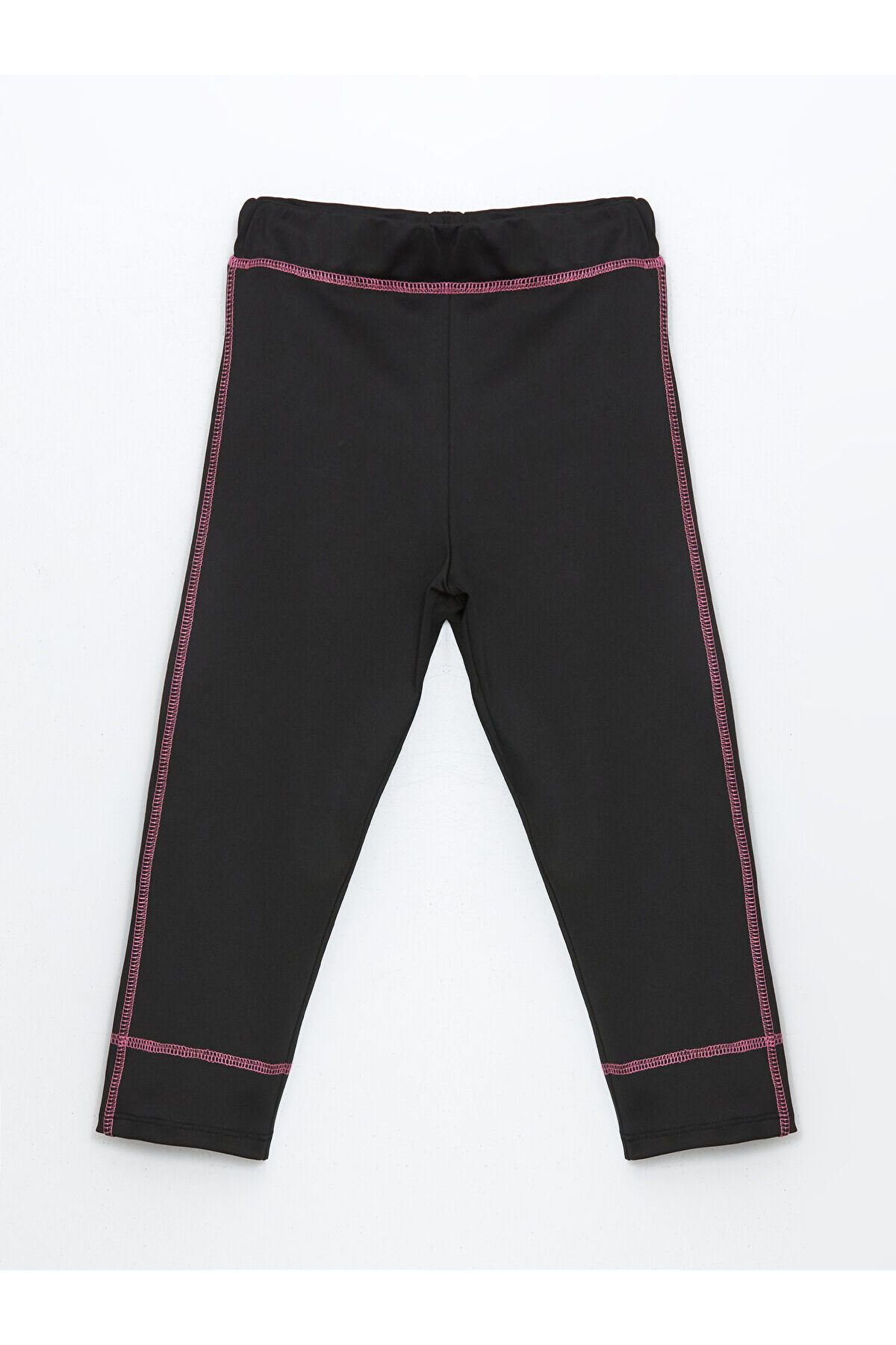 LC Waikiki Beli Lastikli 3/4 Boy Kız Çocuk Tayt