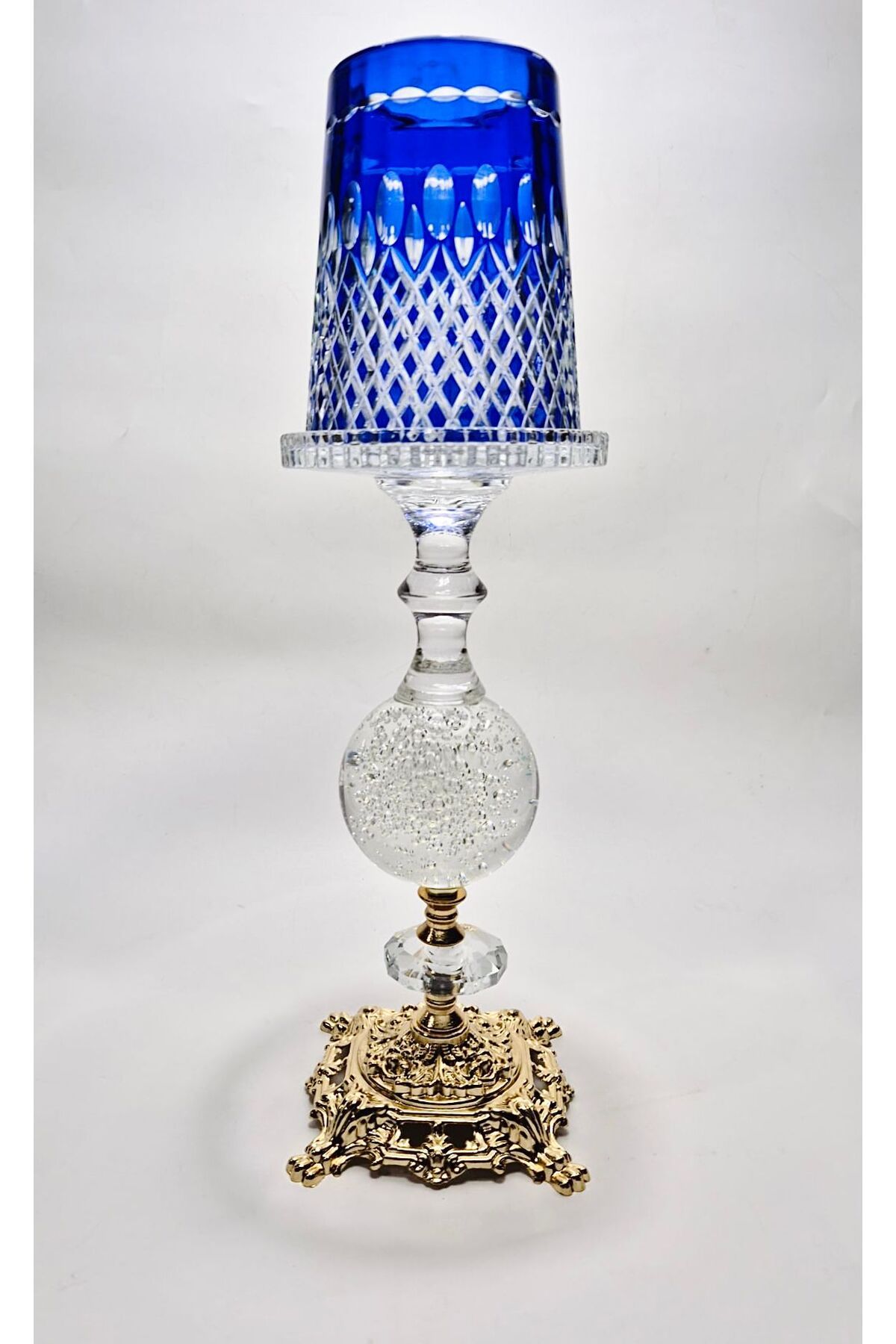 Akden Kristal KRİSTAL İSKANDİNAV ÖZEL TASARIM ŞAMDAN/MUMLUK