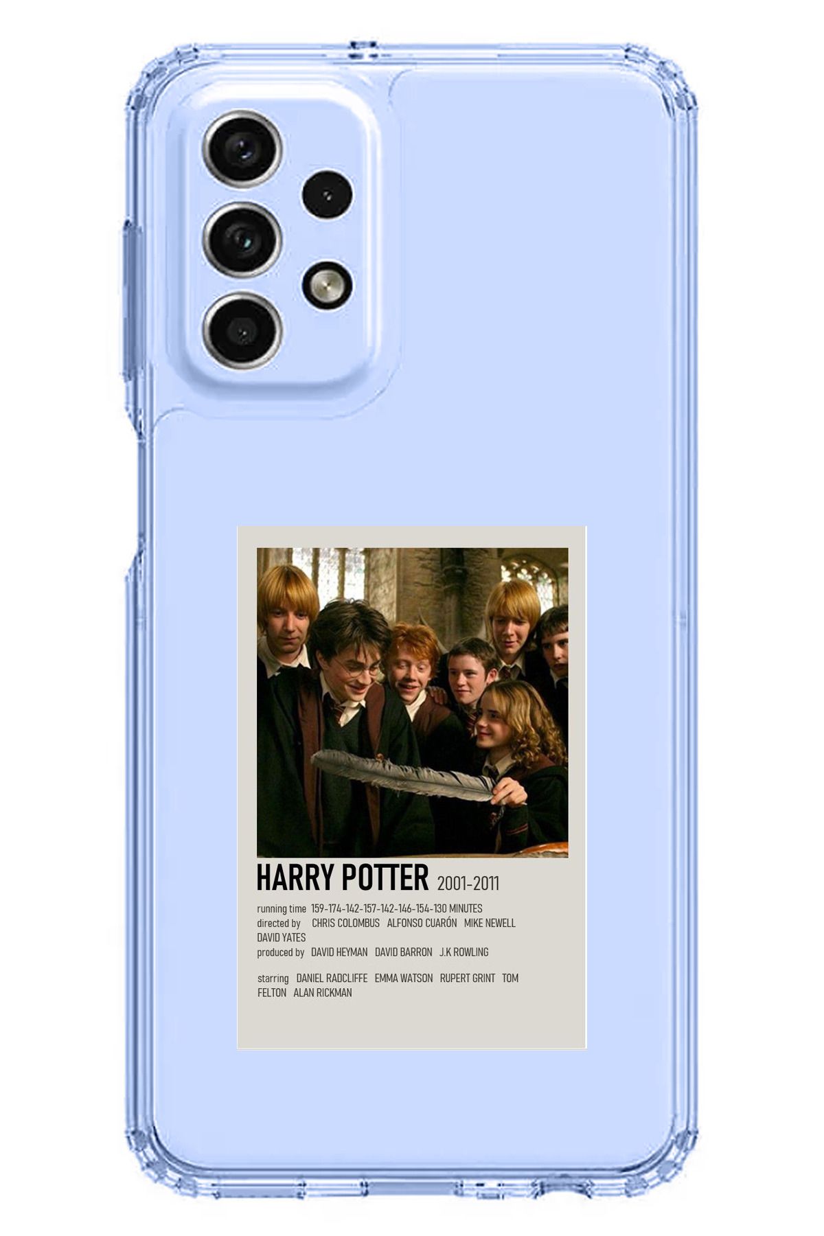 TechTree Samsung Galaxy A33 Uyumlu Haryy Potter Tasarımlı Şeffaf Silikon Kılıf