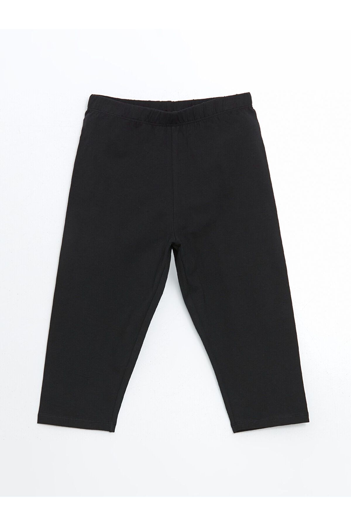 LC Waikiki Beli Lastikli 3/4 Boy Kız Çocuk Tayt