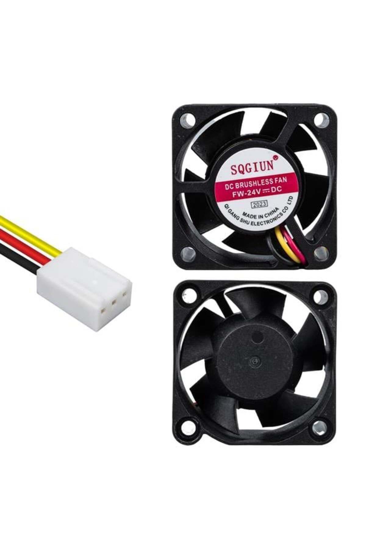 robotrend Powermaster Ic-216 3P Kablolu 40X40X20 Mm 24 Volt Fırçasız Dc Kasa Fanı