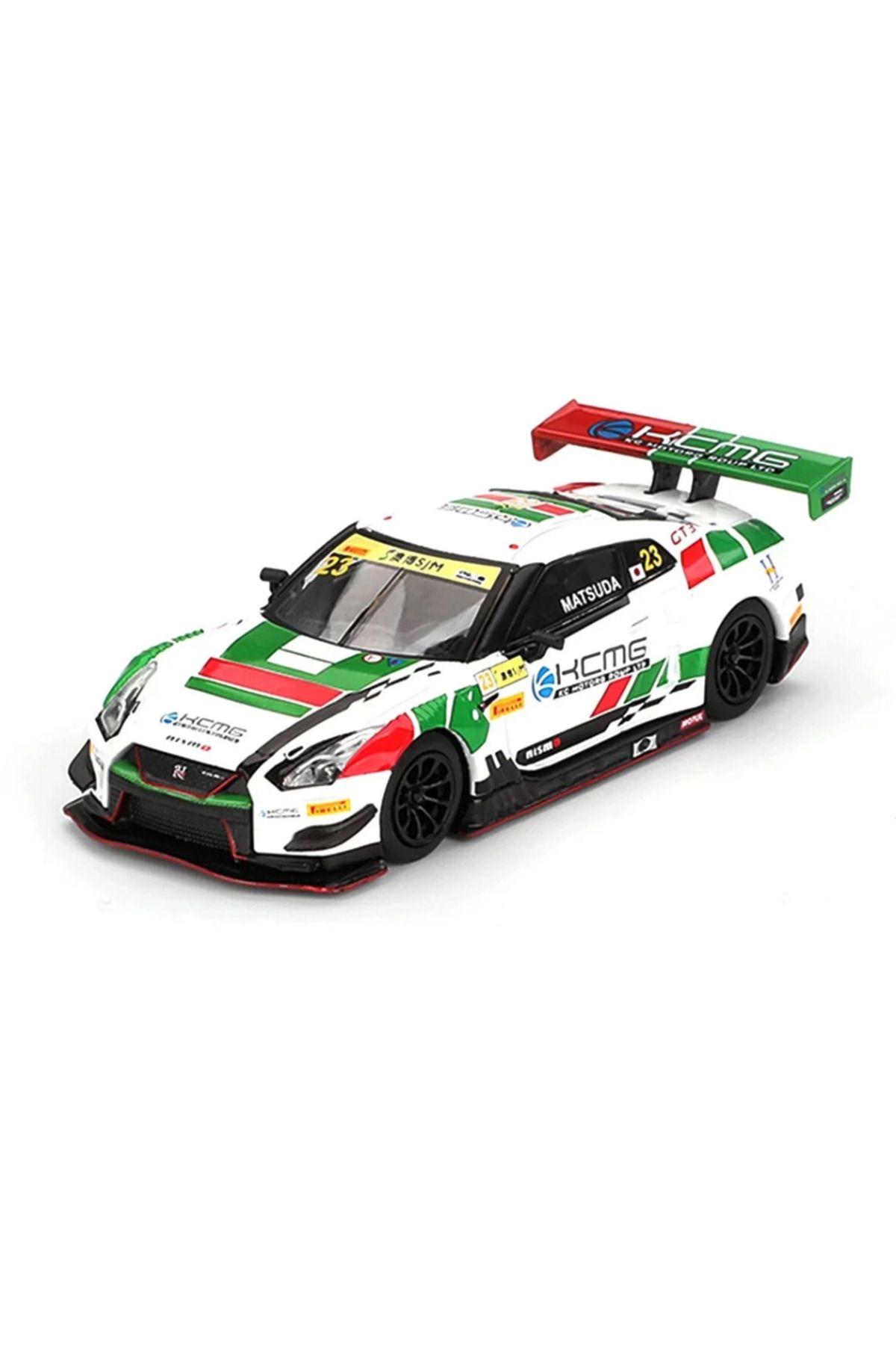 NessiWorld Mini GT 1/64 Nissan GT-R NISMO GT3 KCMG 2018 FIA GT World Cup Macau MGT00593