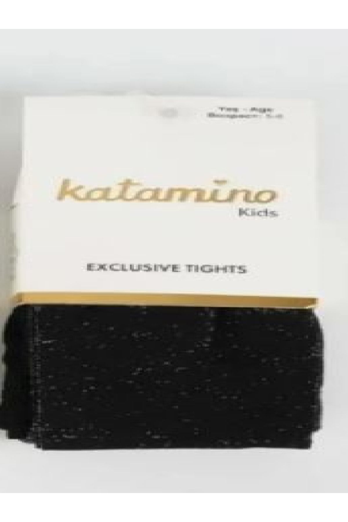 جوراب مشکی دخترانه و بچگانه شلواری مولتی براق دختر بچه Katamino