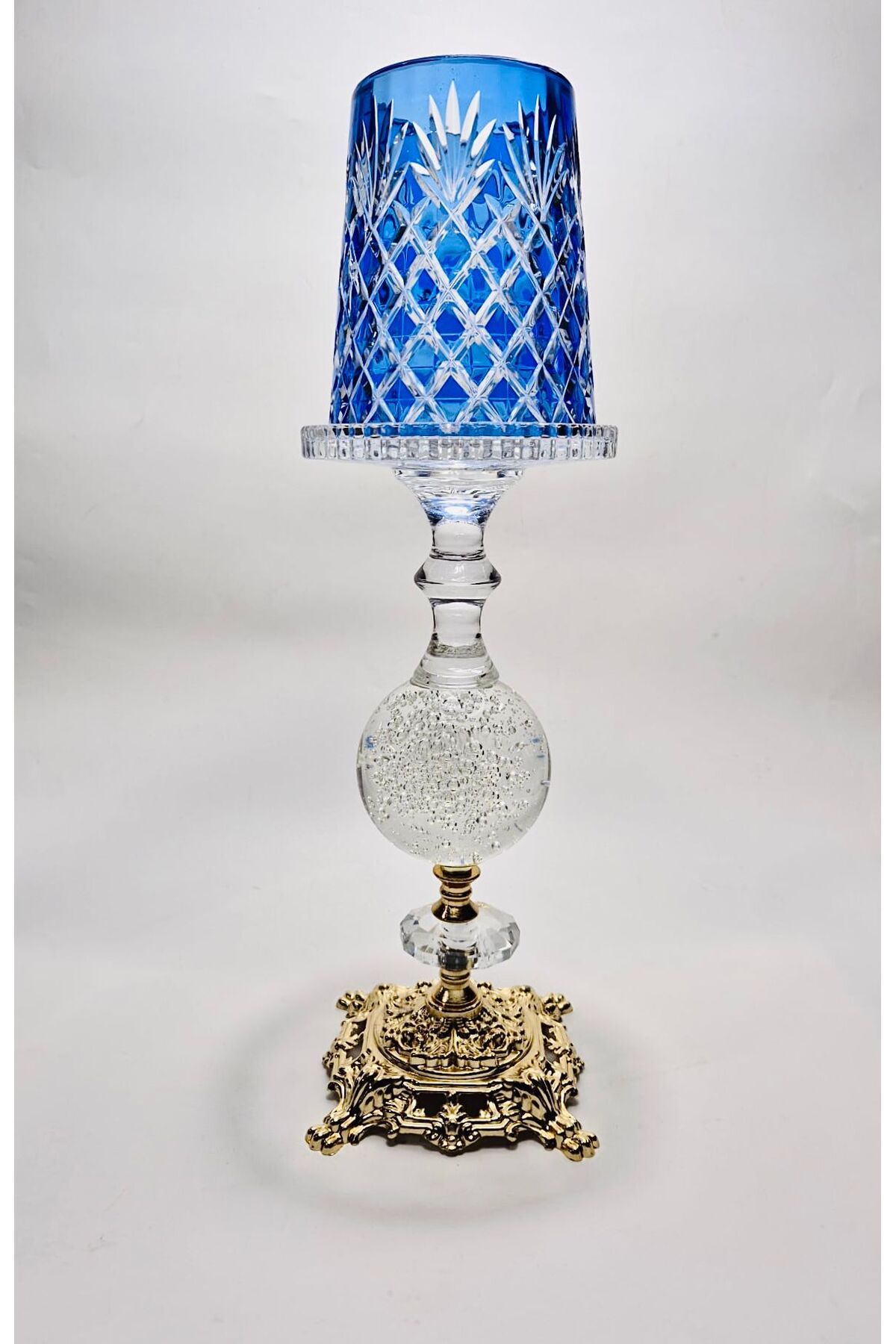 Akden Kristal KRİSTAL İSKANDİNAV ÖZEL TASARIM ŞAMDAN/MUMLUK