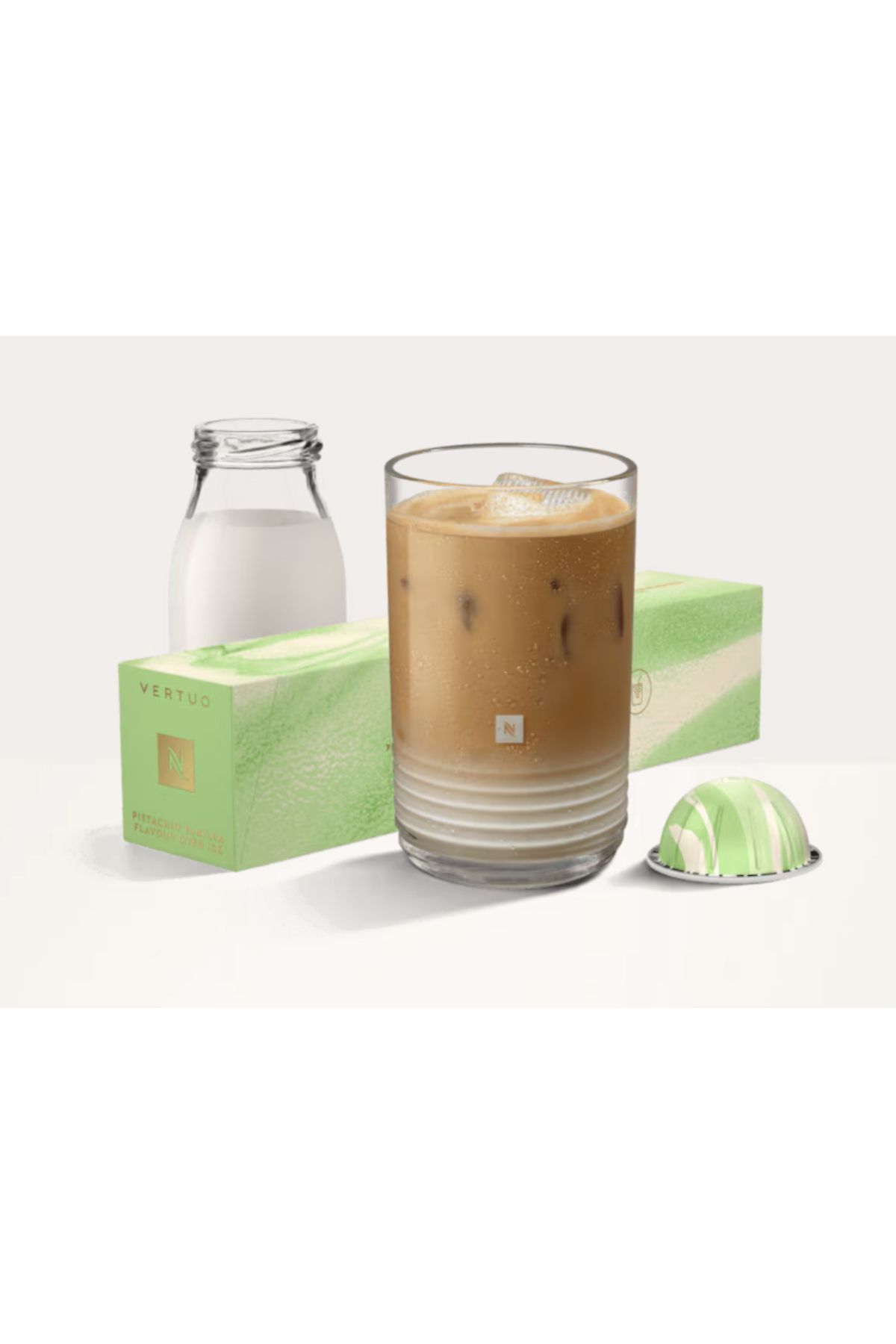 Nespresso Pistachio Vanilla Flavour - Vertuo Kapsül Kahve 10lu ( Vertuo Makineler İçin Uygundur)