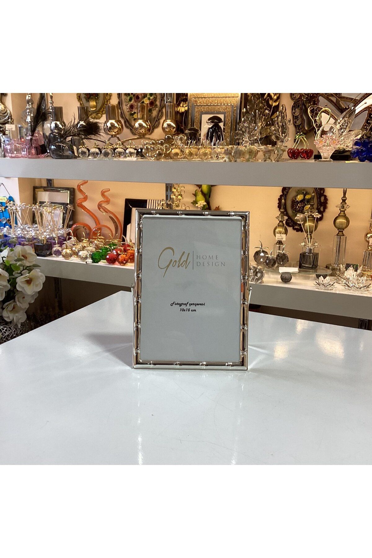 Gold home design Modern Metal Çerçeve 10x15