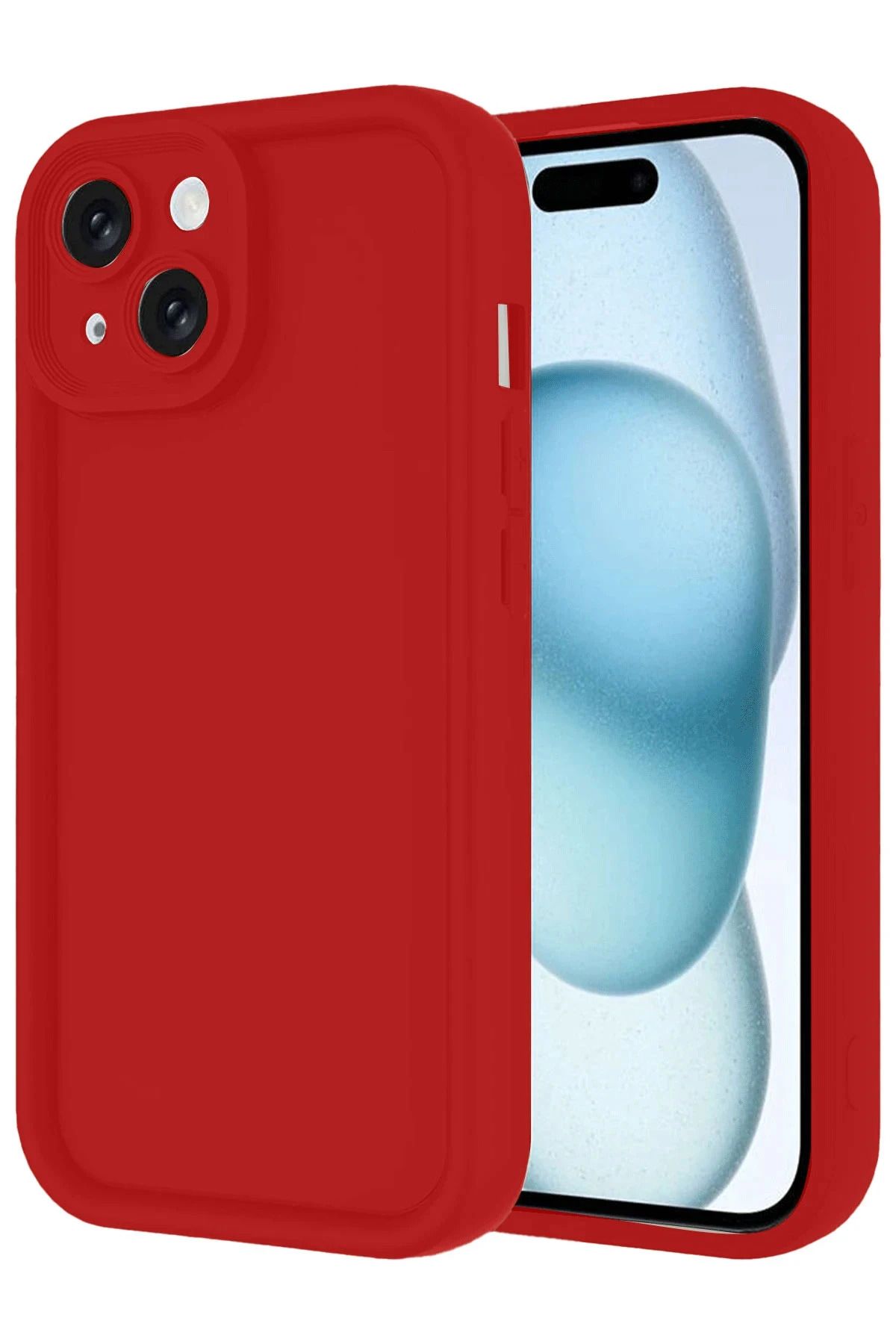 NewFace iPhone 14 Kılıf Viera Silikon - Kırmızı BSTMY