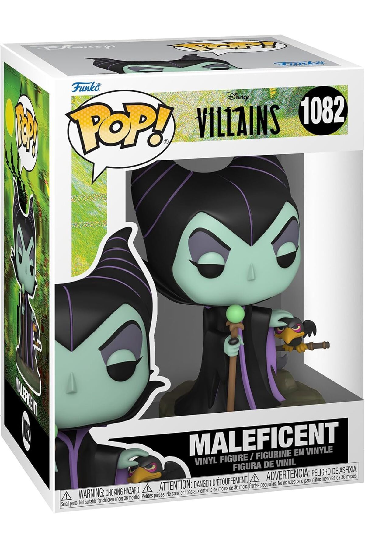 Funko Pop! Disney Villains: Maleficent Koleksiyon Figürü, Resmi Vinil Oyuncak