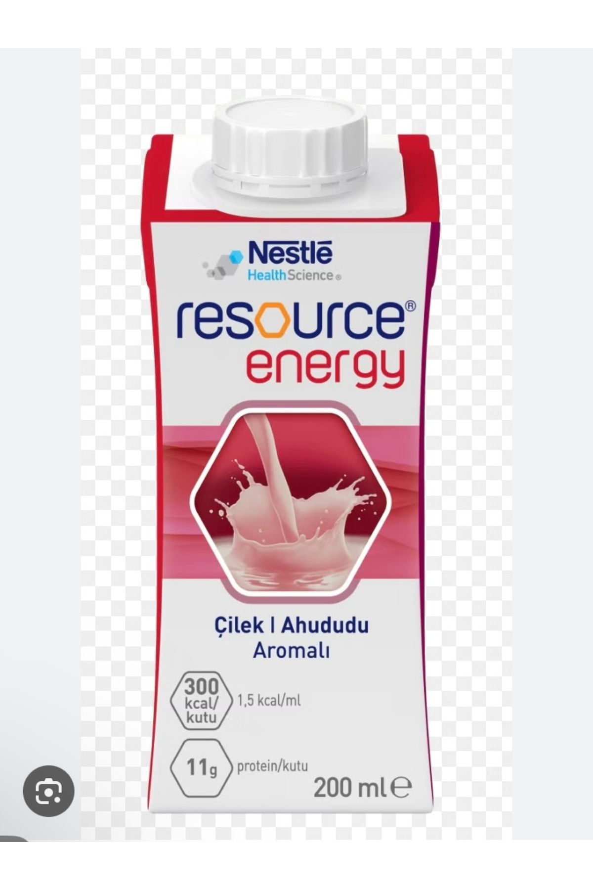 Nestle -resource -energ çilek 10 adet