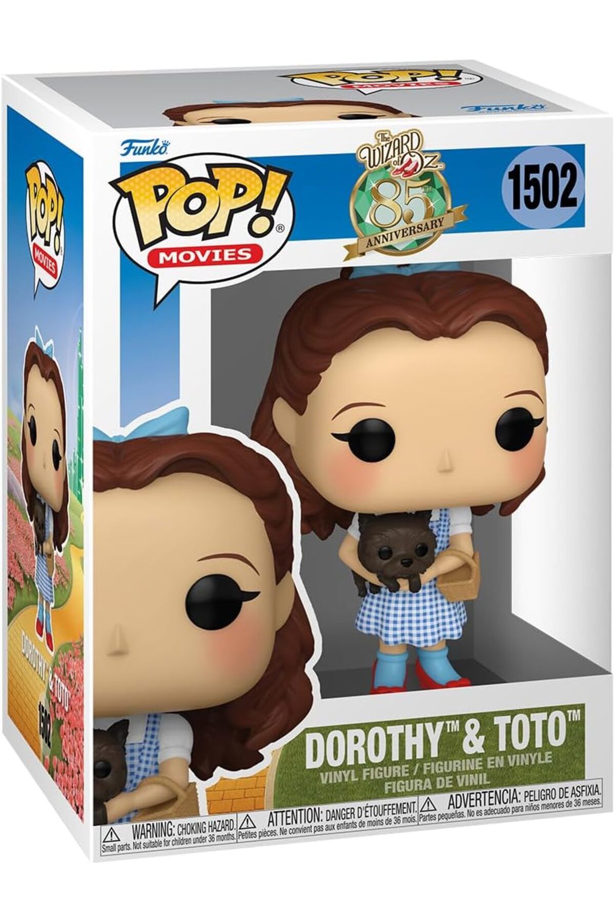 Funko Pop! The Wizard of Oz: Dorothy Gale ve Toto Figürü, Resmi Koleksiyon Ürünü