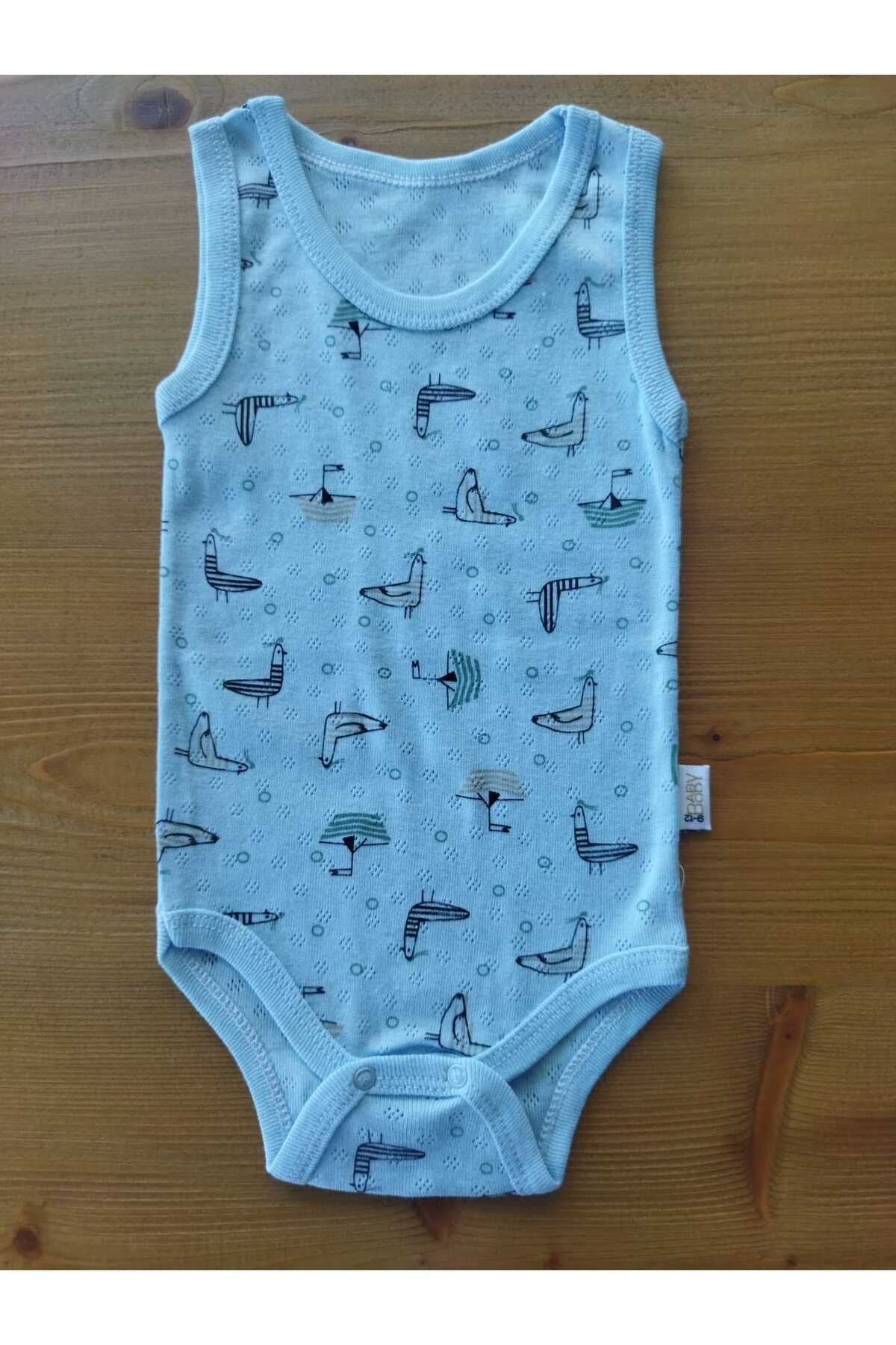 Spinapi Eğlenceli Hayvan Desenli Pamuk Tshirt Atlet