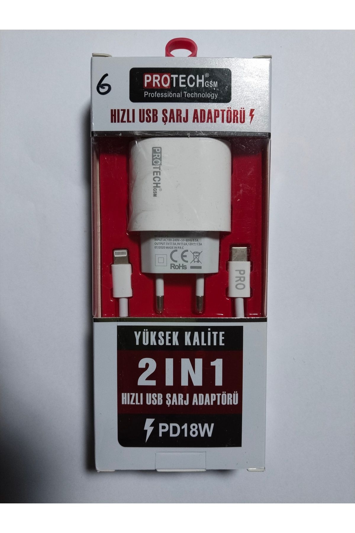 PROTEC Sarj seti TYP C USB