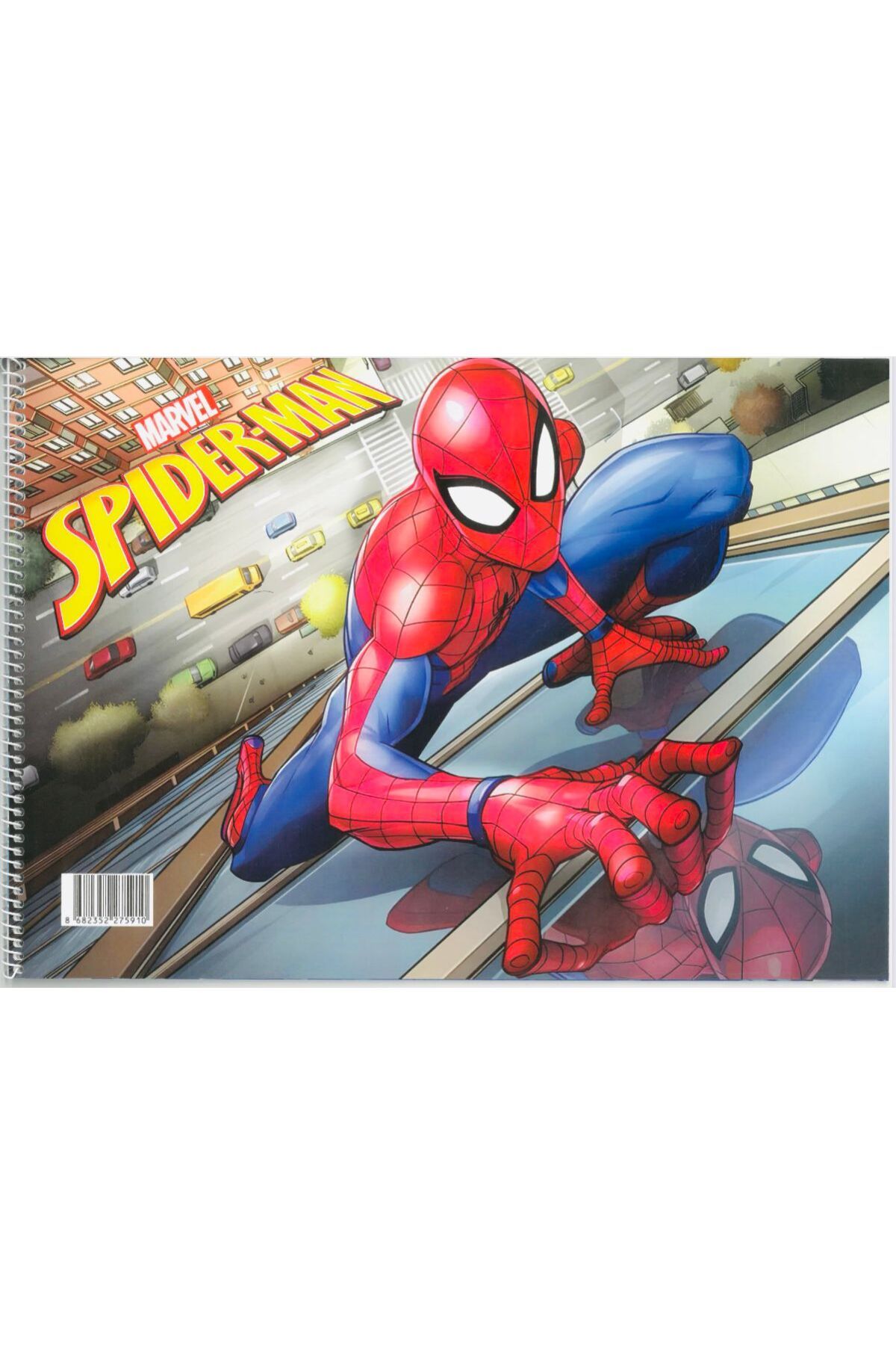Deniz Oyuncak SPIDER MAN ÖRÜMCEK ADAM 25*35 SİPRELLİ 15 SAYFA RESİM DEFTERİ
