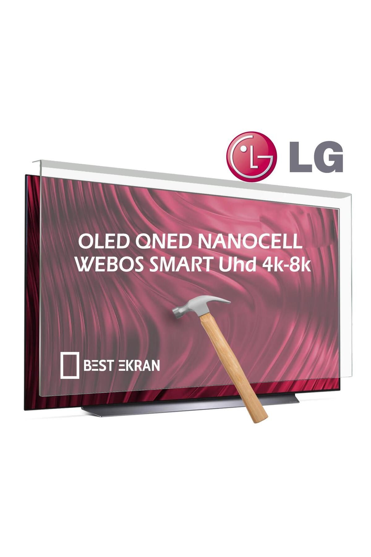 LG 48" inç 122 Ekran TV EKRAN KORUYUCU | Oled Qled Nanocell 4k/8k uyumlu