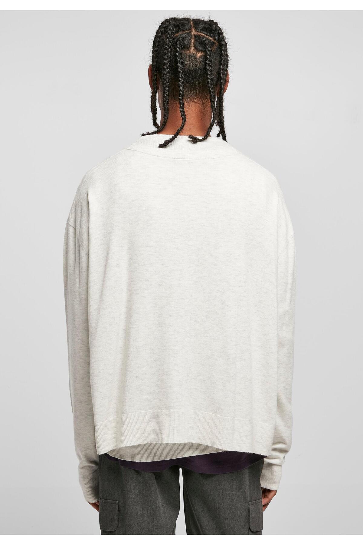 Urban Classics-Herren Mix Boxy Cardigan 7