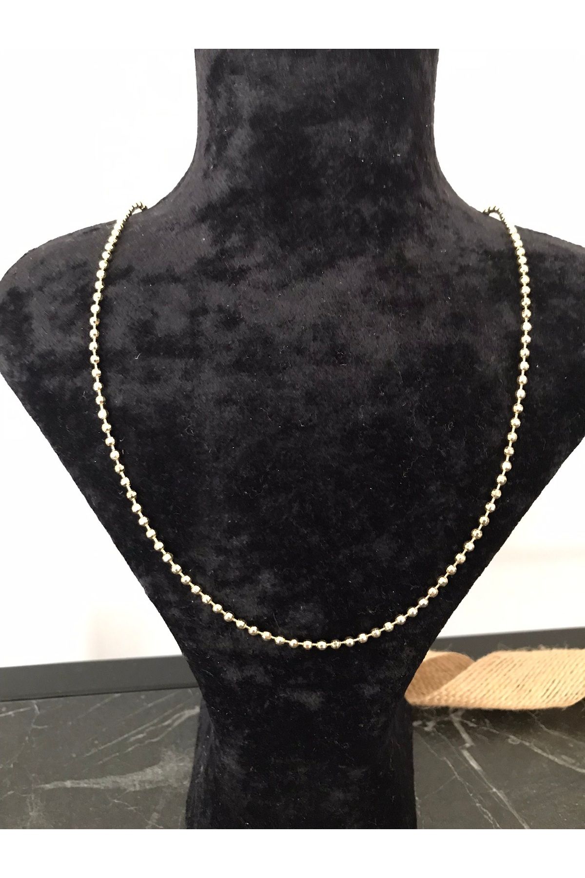 shop PASLANMAZ ÇELİK MİNİ DORİKA MODEL KARARMAZ PARLAK KISA KOLYE