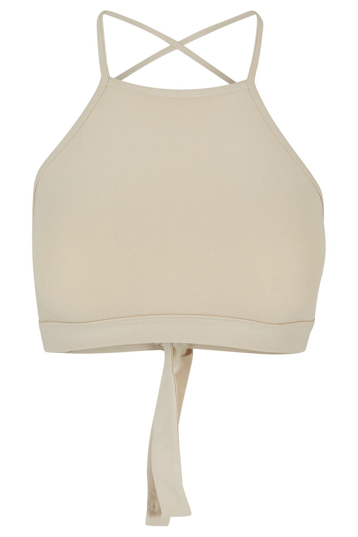 Urban Classics-Damen Ladies Triangle Top 1