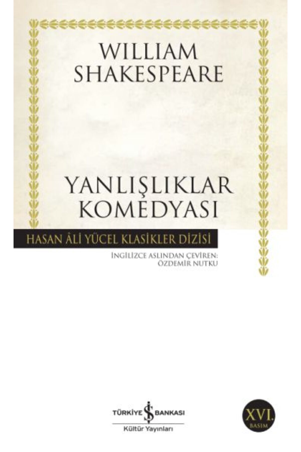 Destek Yayınları Yanlışlıklar Komedyası Hasan Ali Yücel Klasikleri