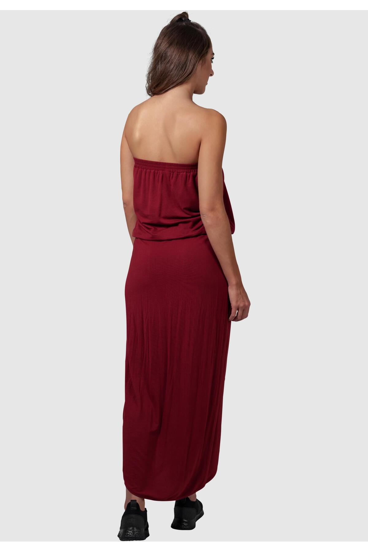 Urban Classics-Damen Ladies Viscose Bandeau Dress 7