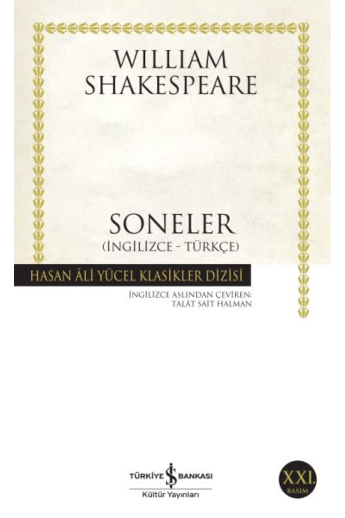 Destek Yayınları Soneler Hasan Ali Yücel Klasikleri