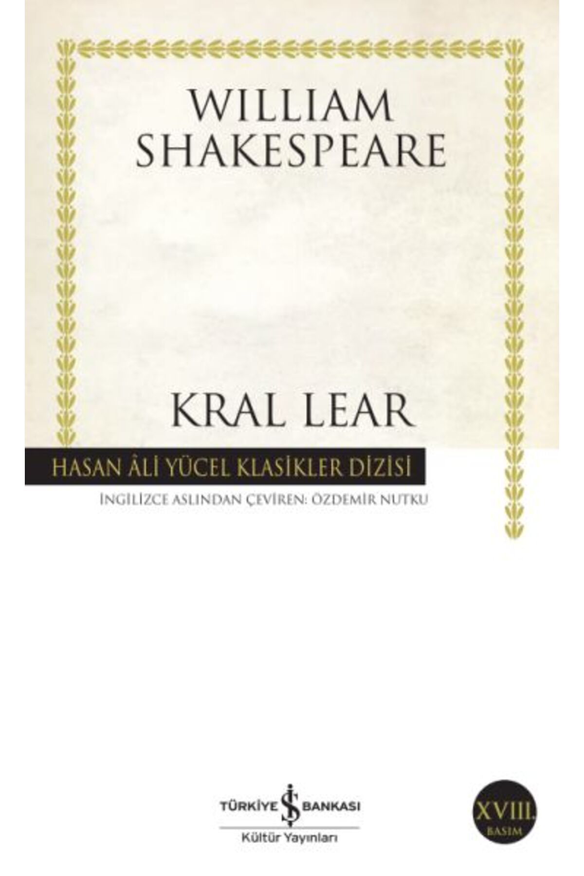 Destek Yayınları Kral Lear Hasan Ali Yücel Klasikleri